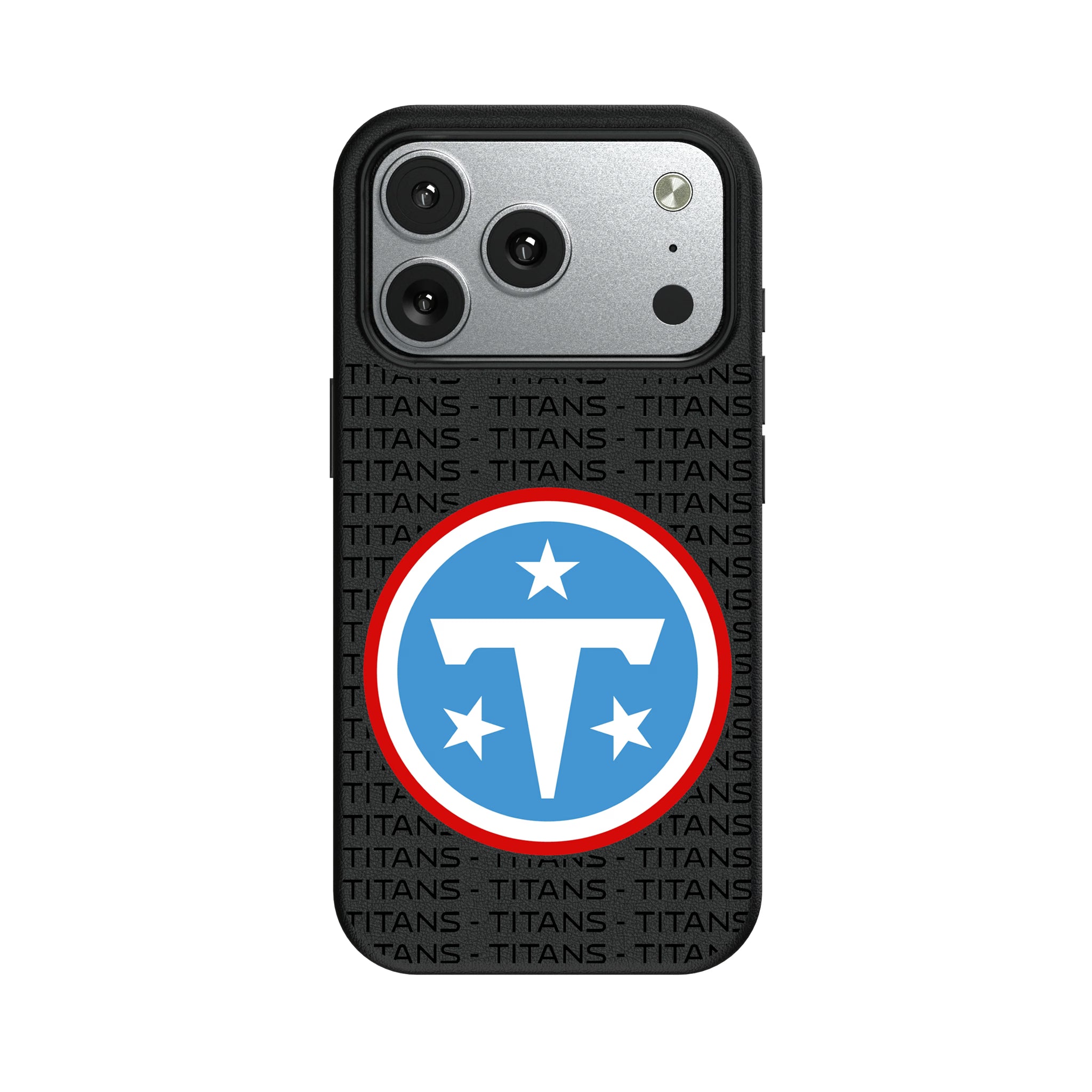 Tennessee Titans Text Backdrop iPhone MagSafe Compatible Phone Case for Apple iPhone#Device_iPhone 17 Pro