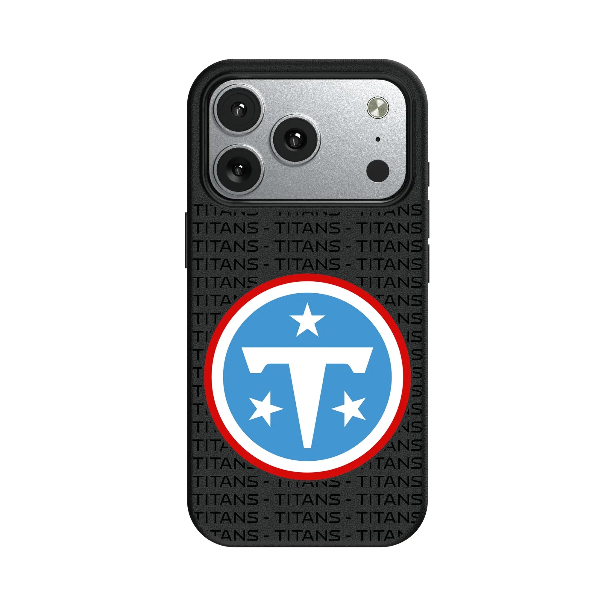 Tennessee Titans Text Backdrop iPhone MagSafe Compatible Phone Case for Apple iPhone#Device_iPhone 17 Pro