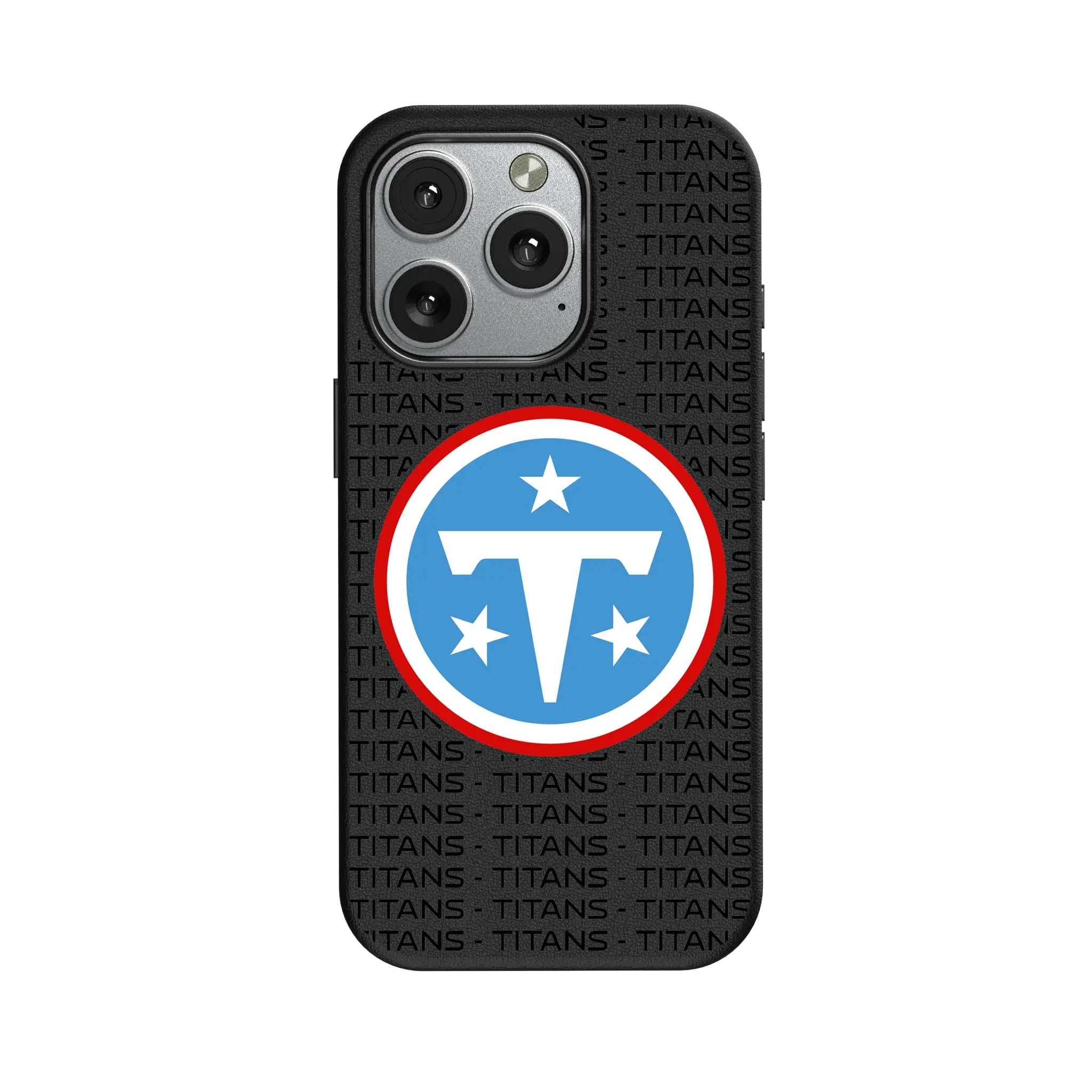 Tennessee Titans Text Backdrop iPhone MagSafe Compatible Phone Case for Apple iPhone