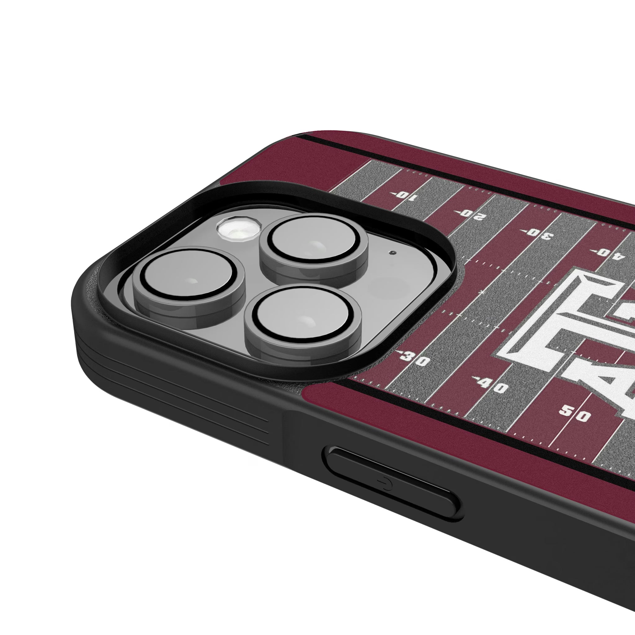 Texas A&M University Aggies Field iPhone Bump Phone Case for Apple iPhone - Detail