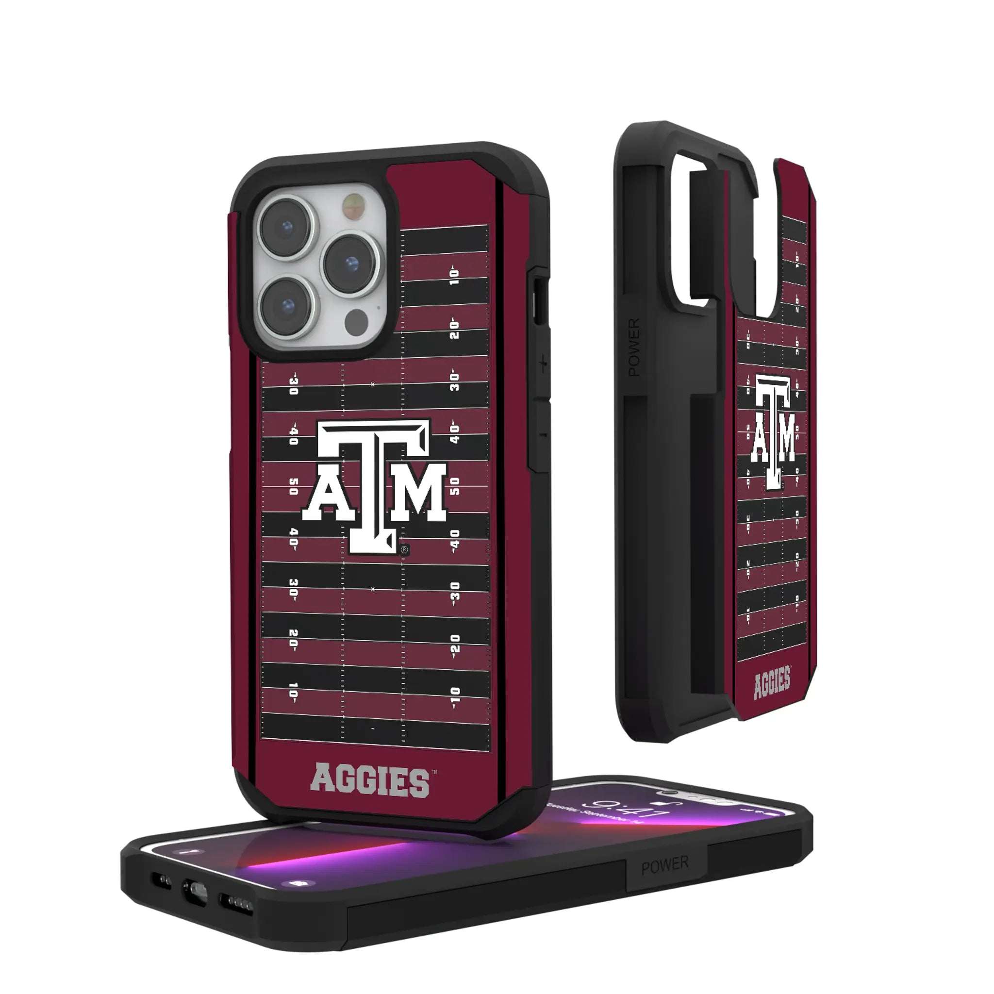 Texas A&M University Aggies Field iPhone Rugged Phone Case for Apple iPhone