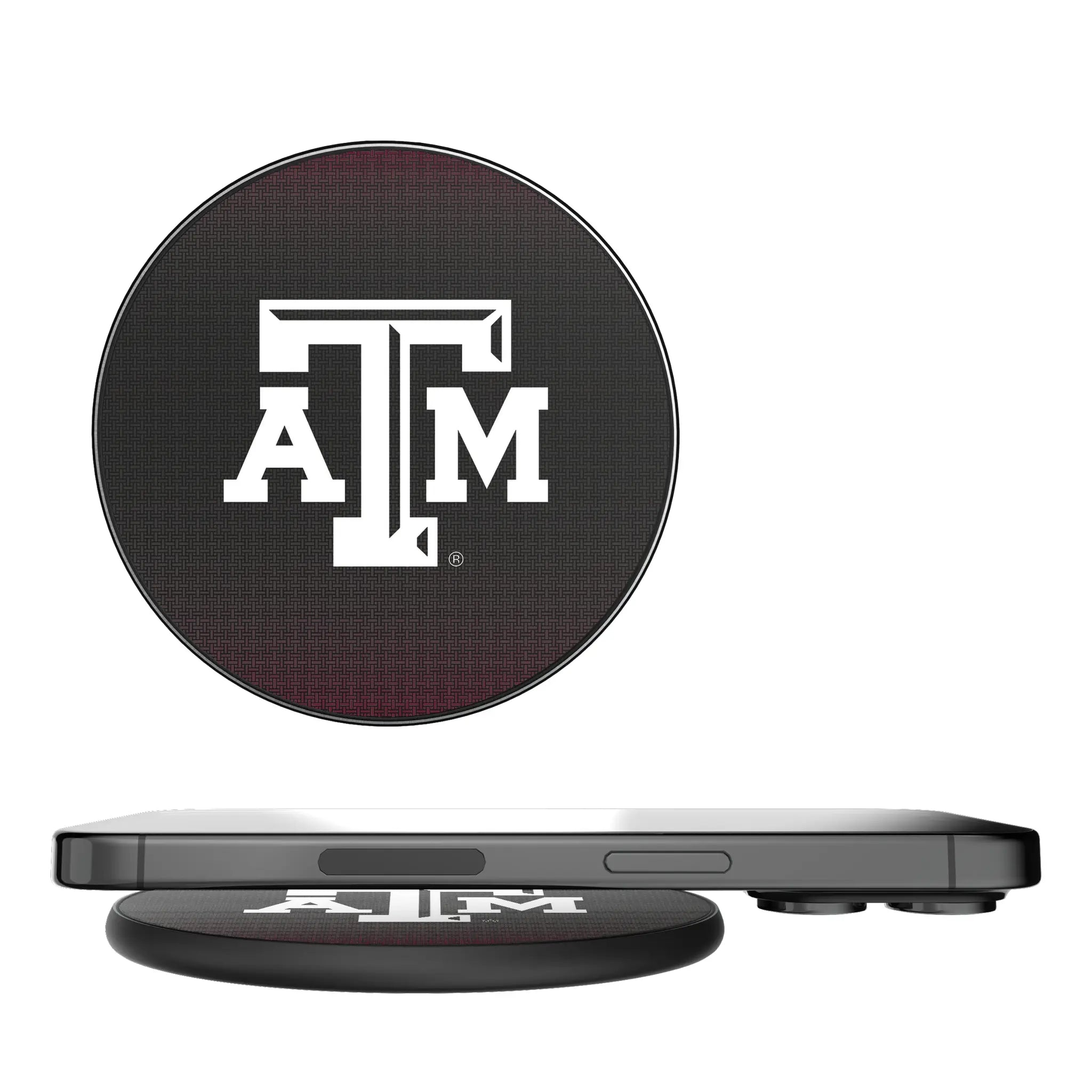 Texas A&M University Aggies Linen 15-Watt Wireless Charger