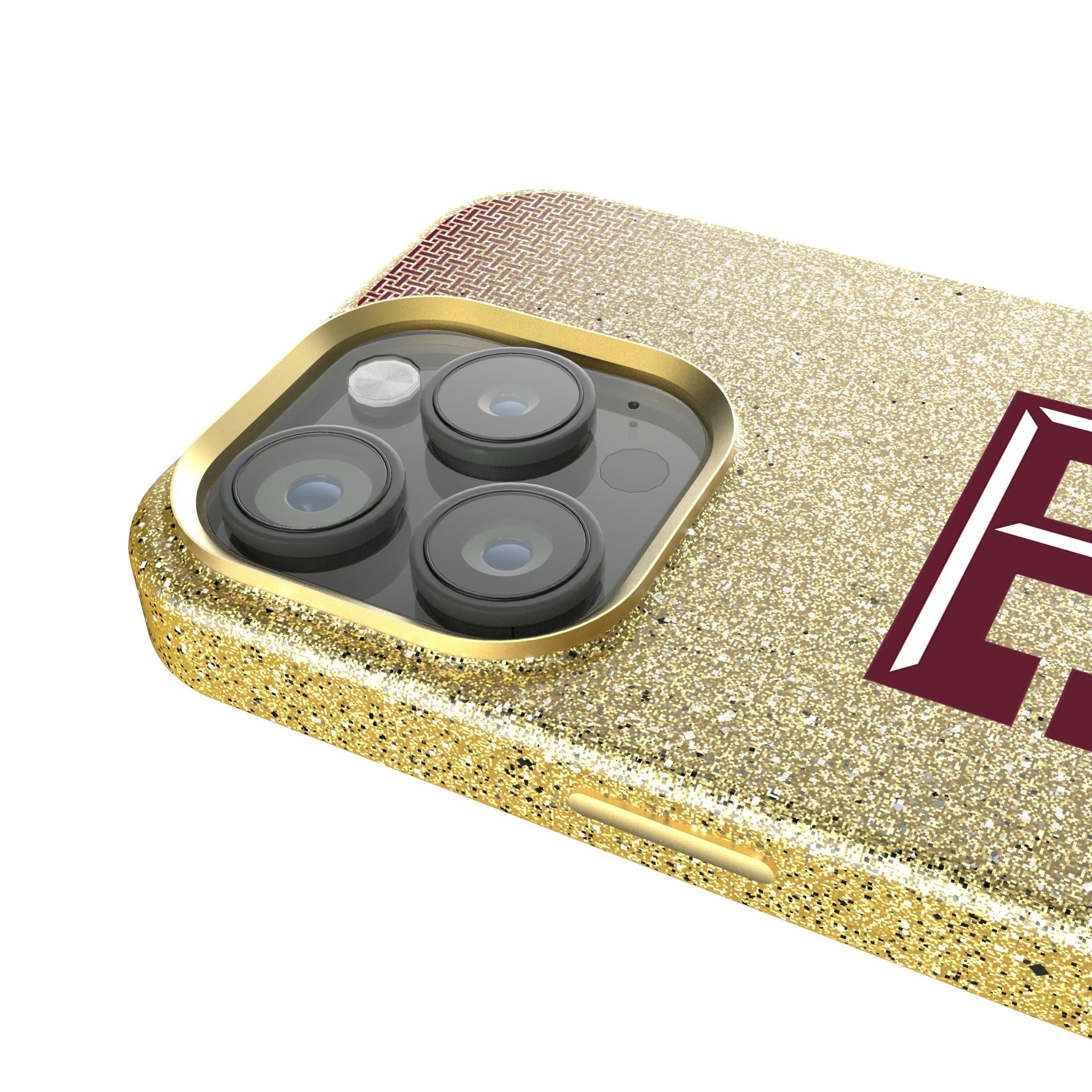 Texas A&M University Aggies Linen iPhone Bling Phone Case for Apple iPhone - Detail
