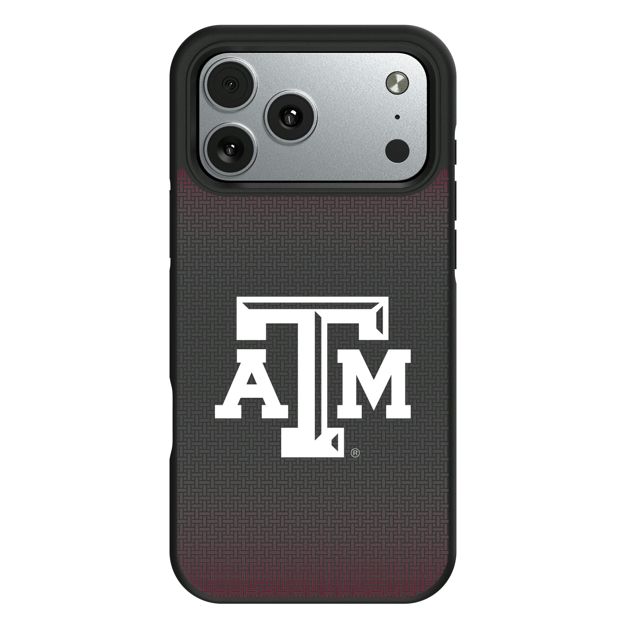 Texas A&M University Aggies Linen iPhone Bump Phone Case for Apple iPhone#Device_iPhone 17 Pro Max