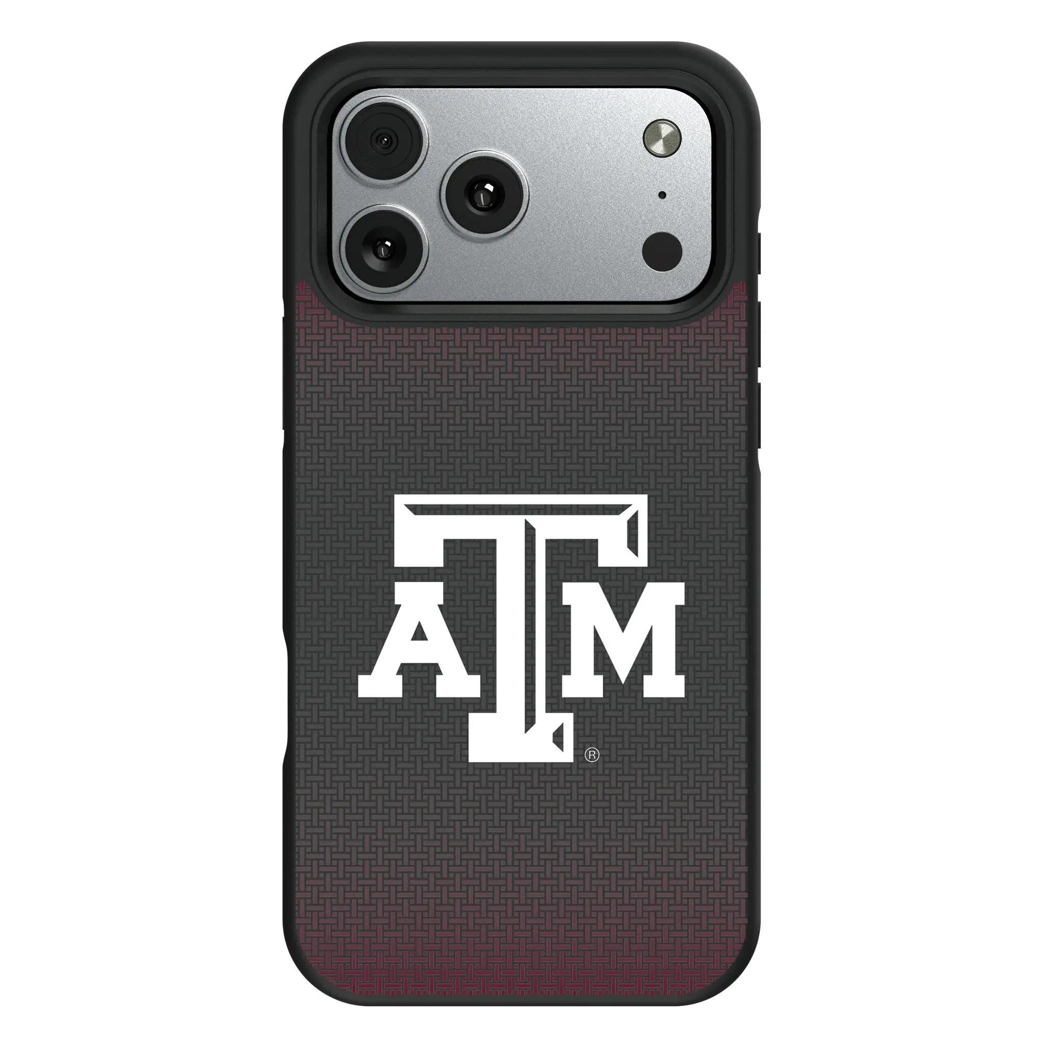 Texas A&M University Aggies Linen iPhone Bump Phone Case for Apple iPhone#Device_iPhone 17 Pro Max