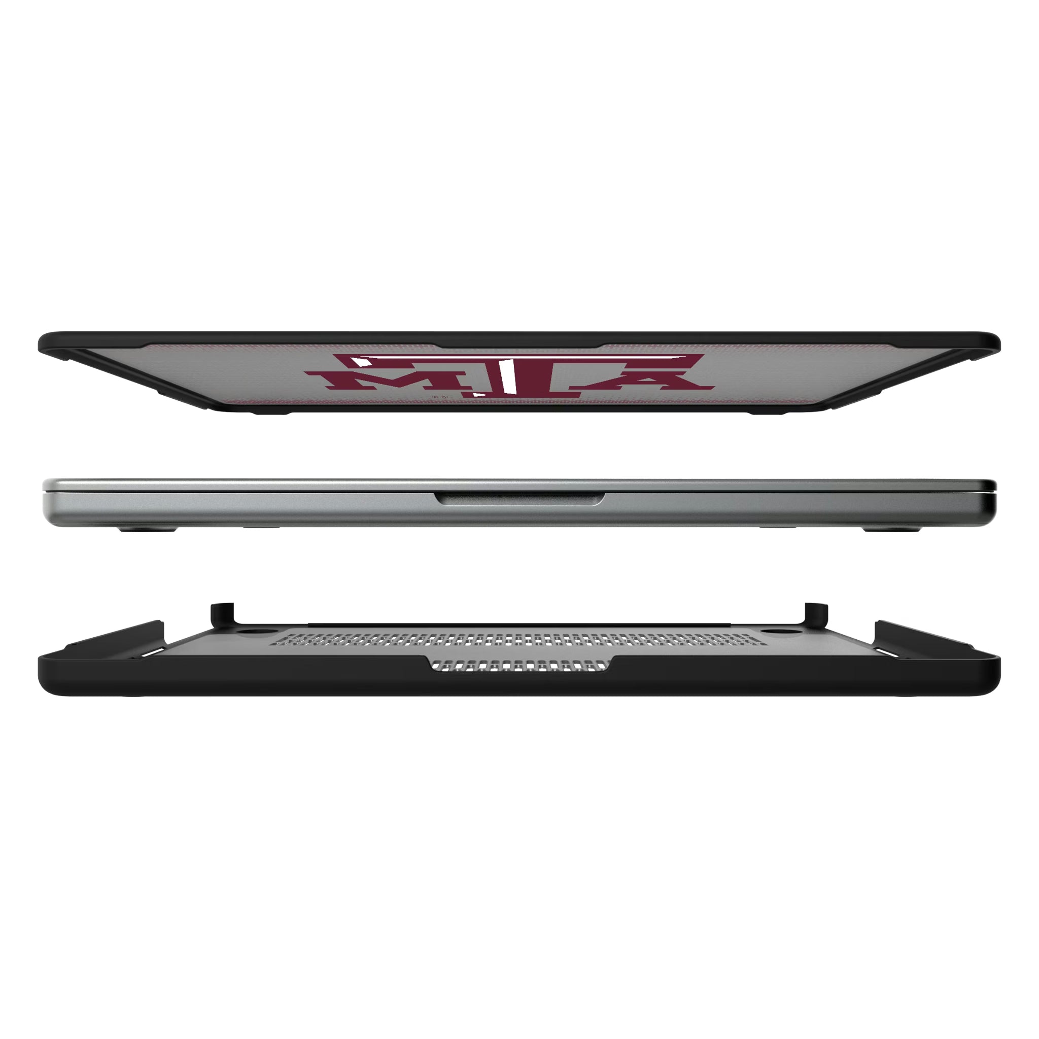 Texas A&M University Aggies Linen MacBook Laptop Case for Apple MacBook#Device_MacBook Pro (14-inch, 2021) / MacBook Pro (14-inch, 2023) / MacBook Pro (14-inch, 2024)