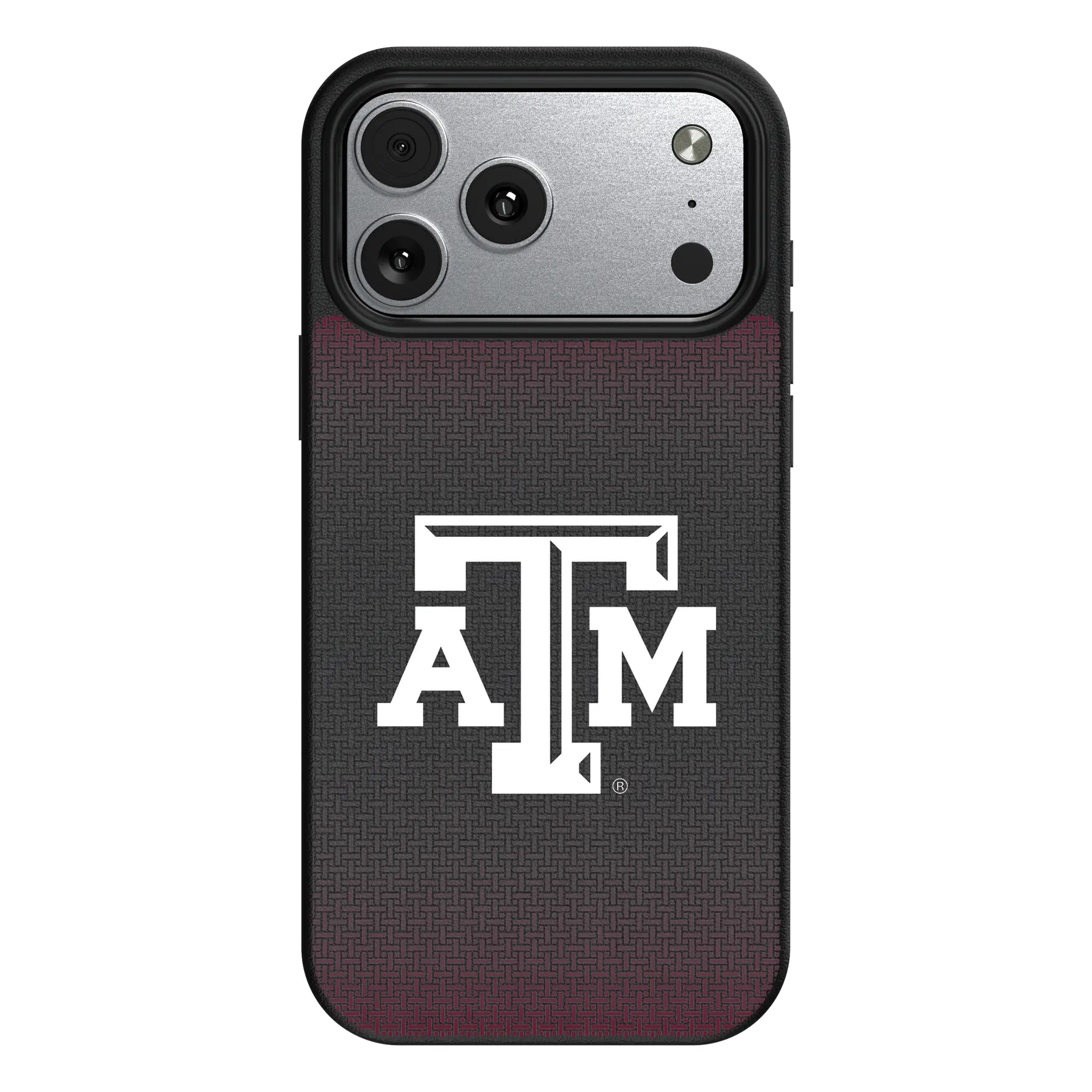 Texas A&M University Aggies Linen iPhone MagSafe Compatible Phone Case for Apple iPhone#Device_iPhone 17 Pro Max