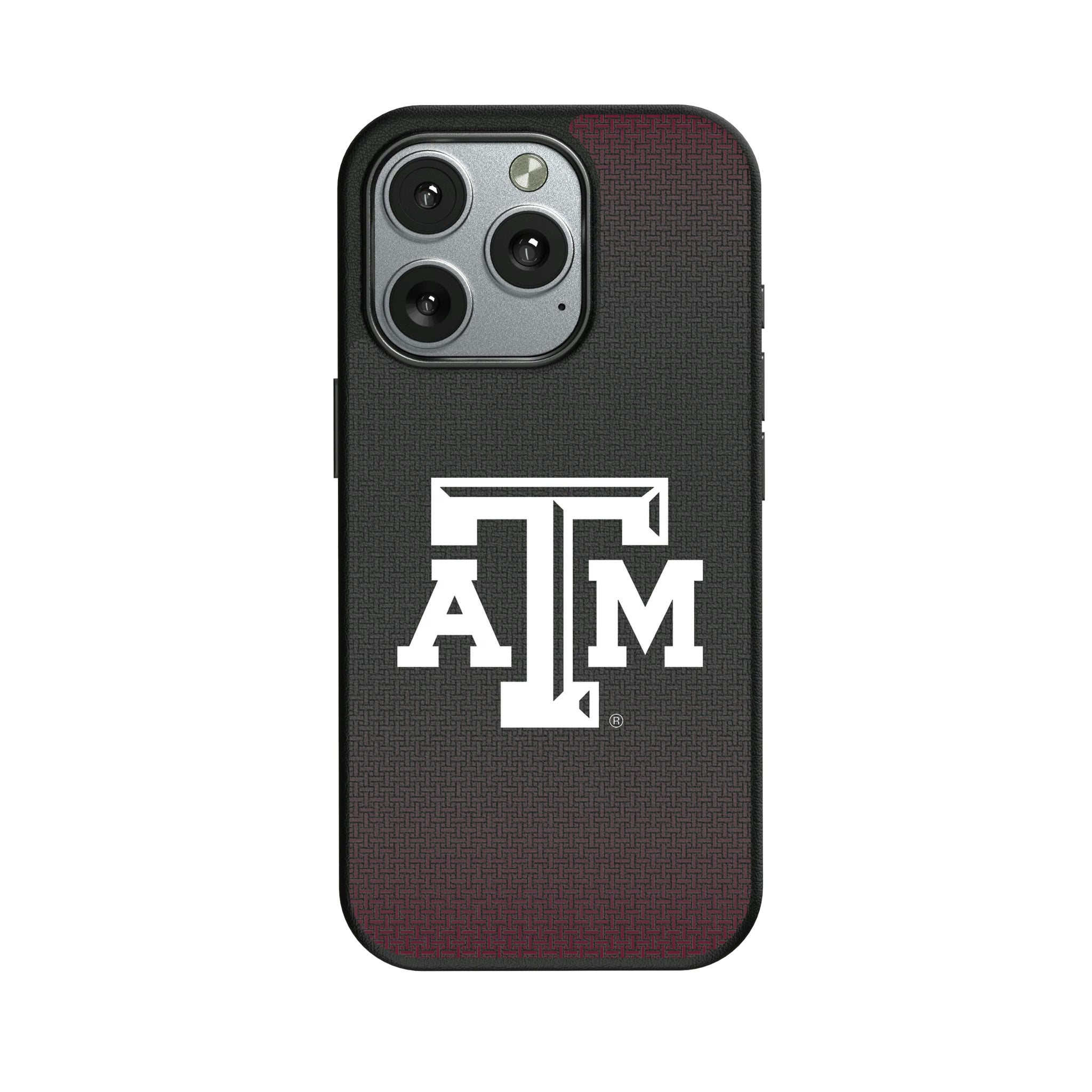 Texas A&M University Aggies Linen iPhone MagSafe Compatible Phone Case for Apple iPhone