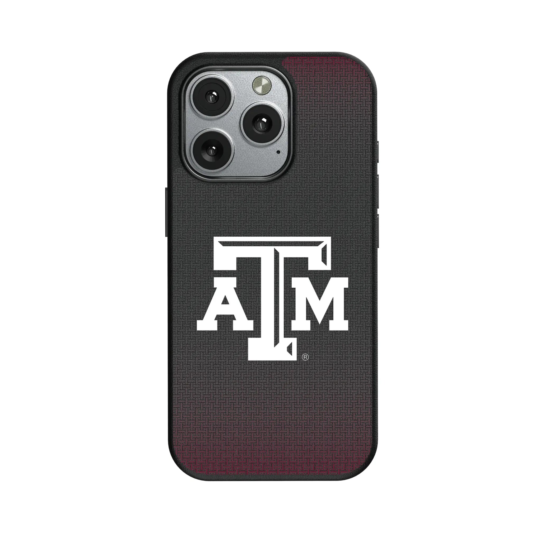 Texas A&M University Aggies Linen iPhone MagSafe Compatible Phone Case for Apple iPhone