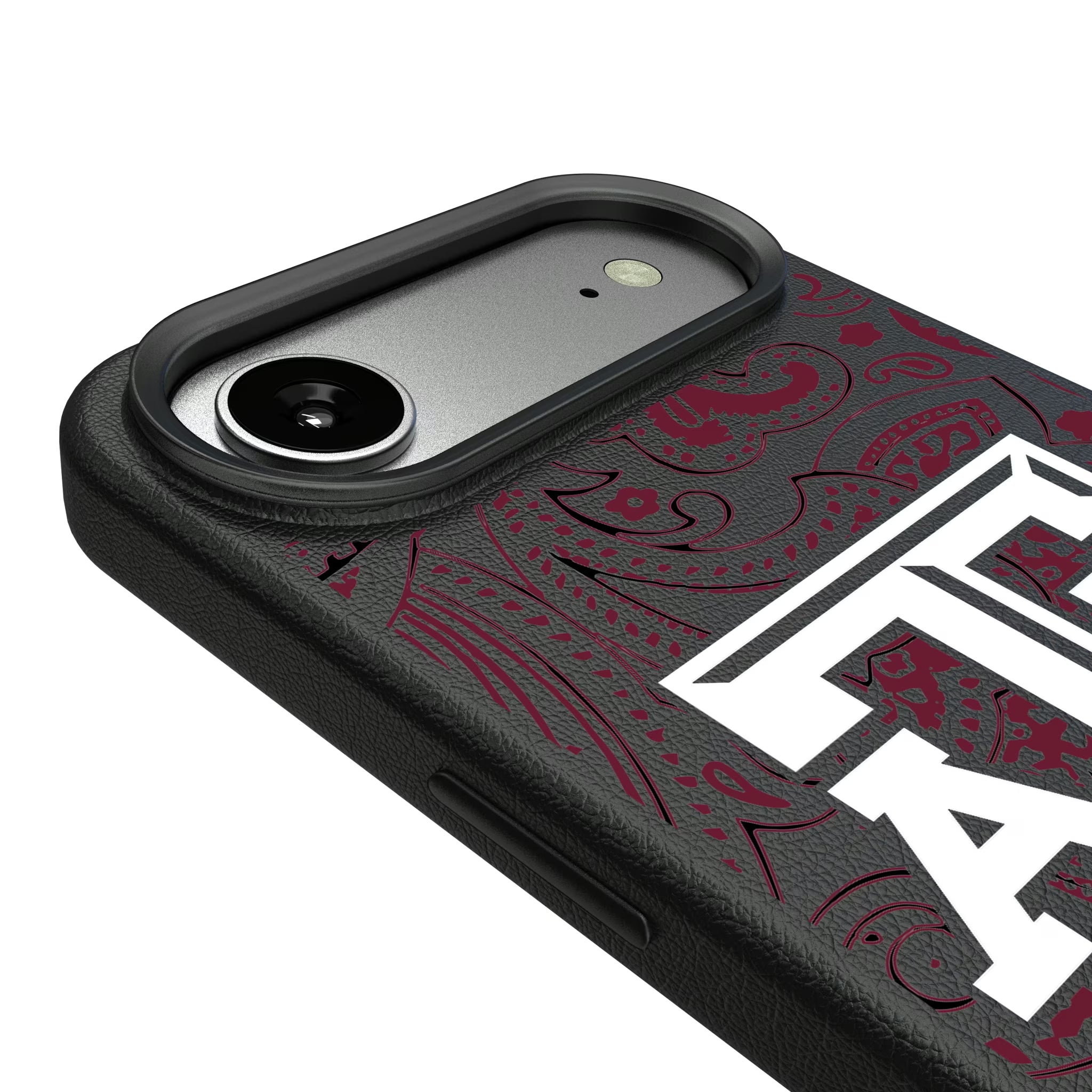 Texas A&M University Aggies Paisley iPhone MagSafe Compatible Phone Case for Apple iPhone - Detail#Device_iPhone Air