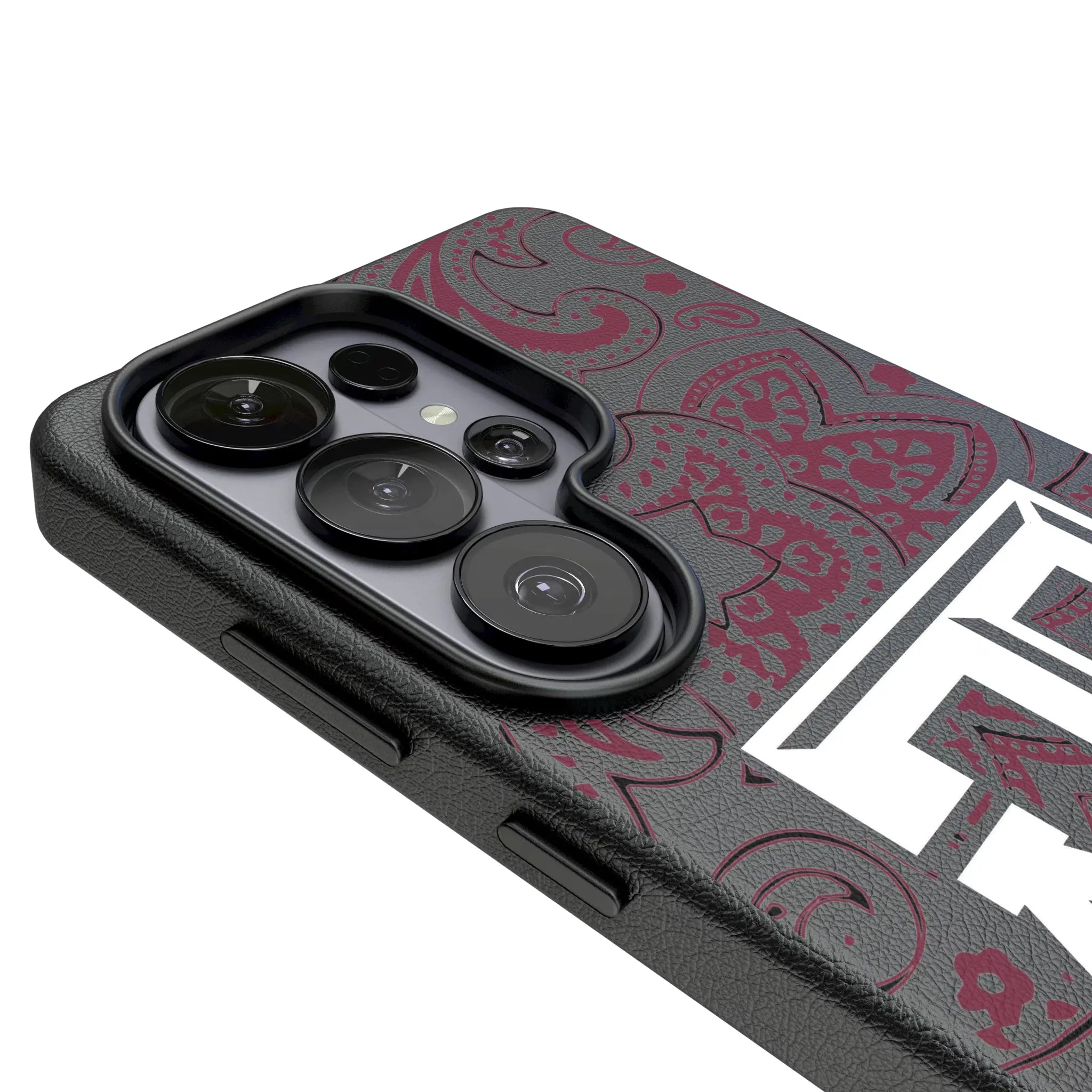 Texas A&M University Aggies Paisley Galaxy MagSafe Compatible Phone Case for Samsung Galaxy - Detail#Device_Galaxy S26 Ultra