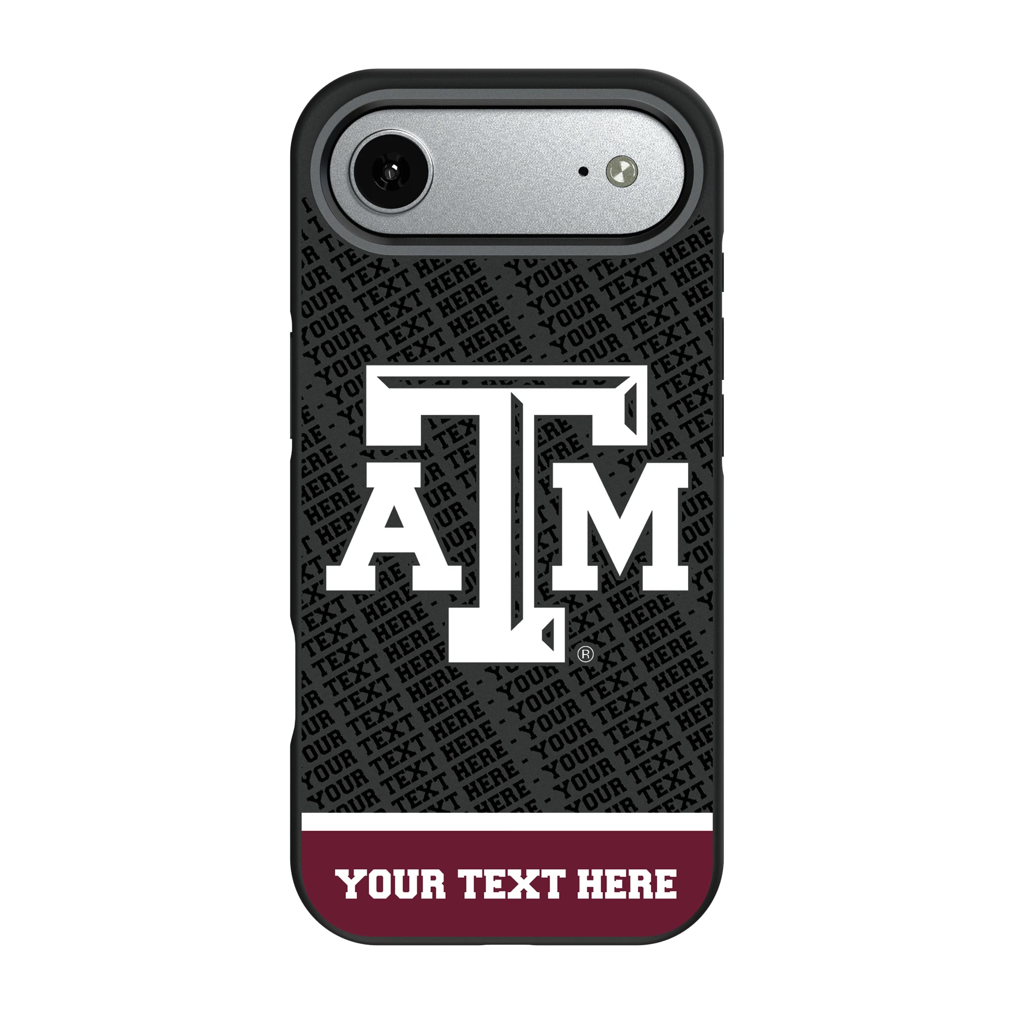 Texas A&M University Aggies Personalized EndZone Plus iPhone Bump Phone Case for Apple iPhone#Device_iPhone Air