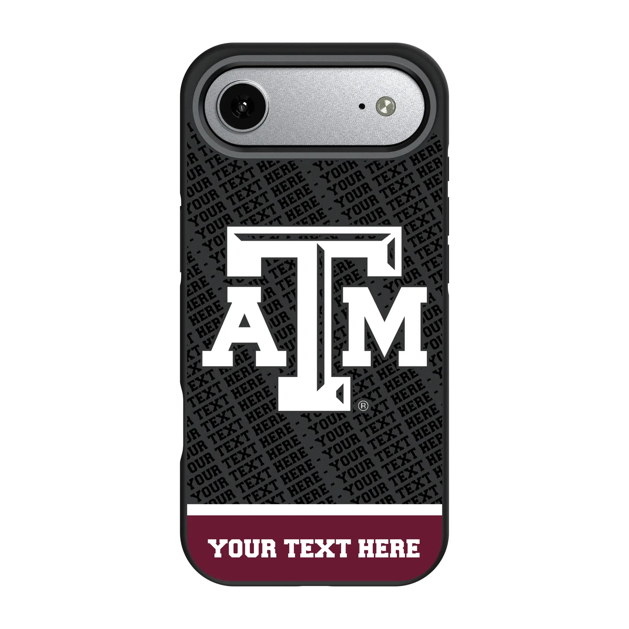 Texas A&M University Aggies Personalized EndZone Plus iPhone Bump Phone Case for Apple iPhone#Device_iPhone Air