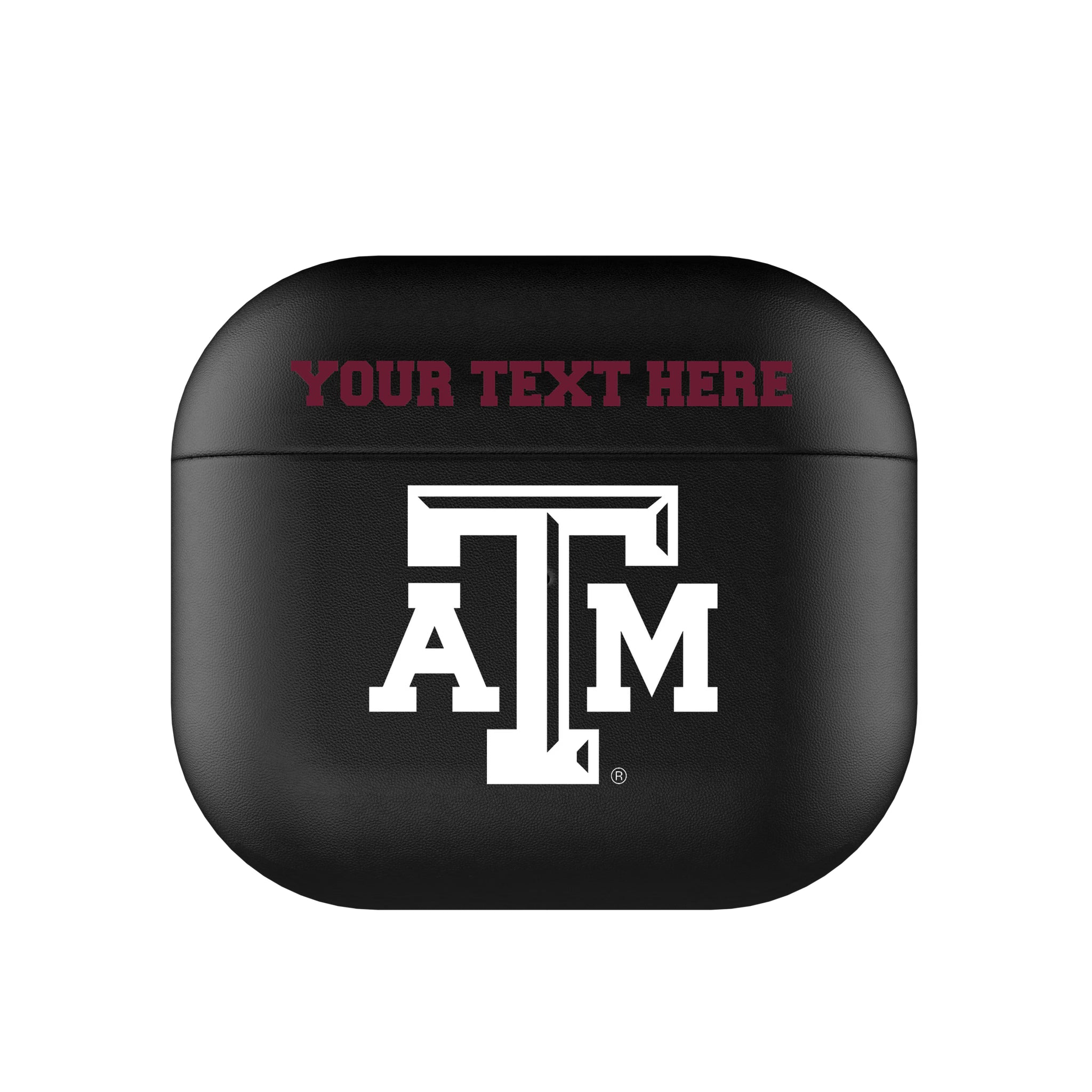 Texas A&M University Aggies Personalized Insignia AirPods AirPod Case Cover#Device_AirPods 3rd Gen