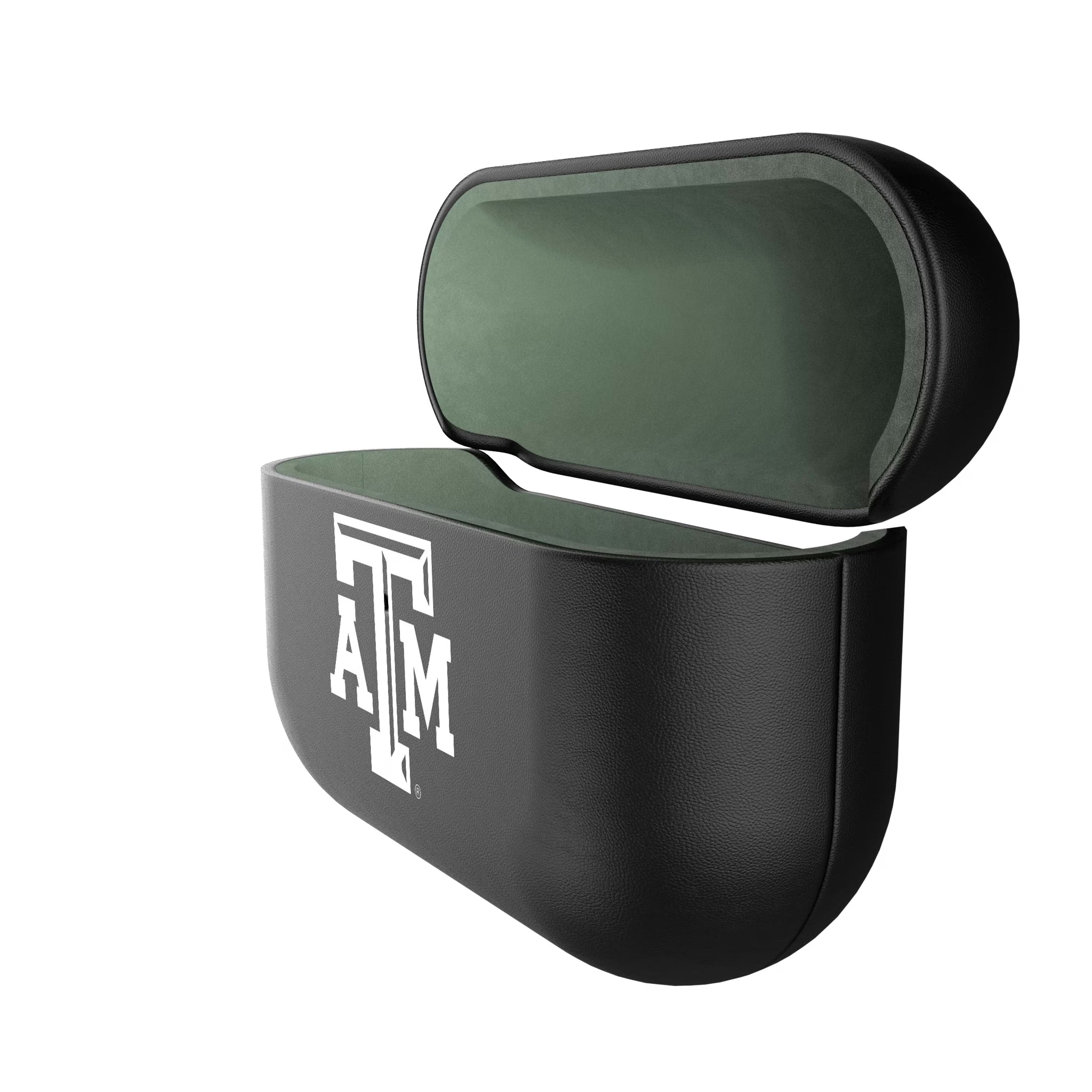 Texas A&M University Aggies Personalized Insignia AirPods AirPod Case Cover - Isometric View#Device_AirPods Pro 1st Gen