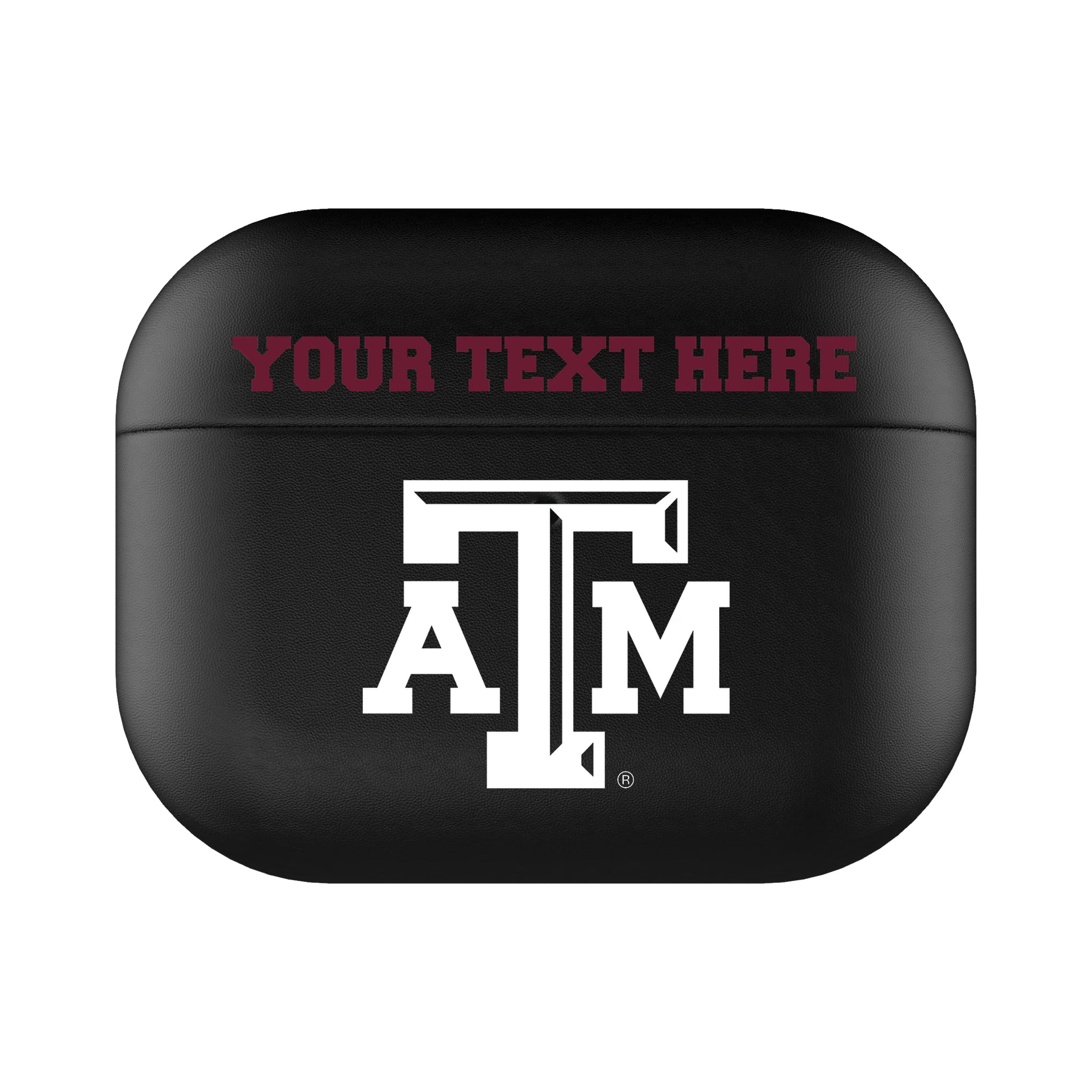 Texas A&M University Aggies Personalized Insignia AirPods AirPod Case Cover#Device_AirPods Pro 3