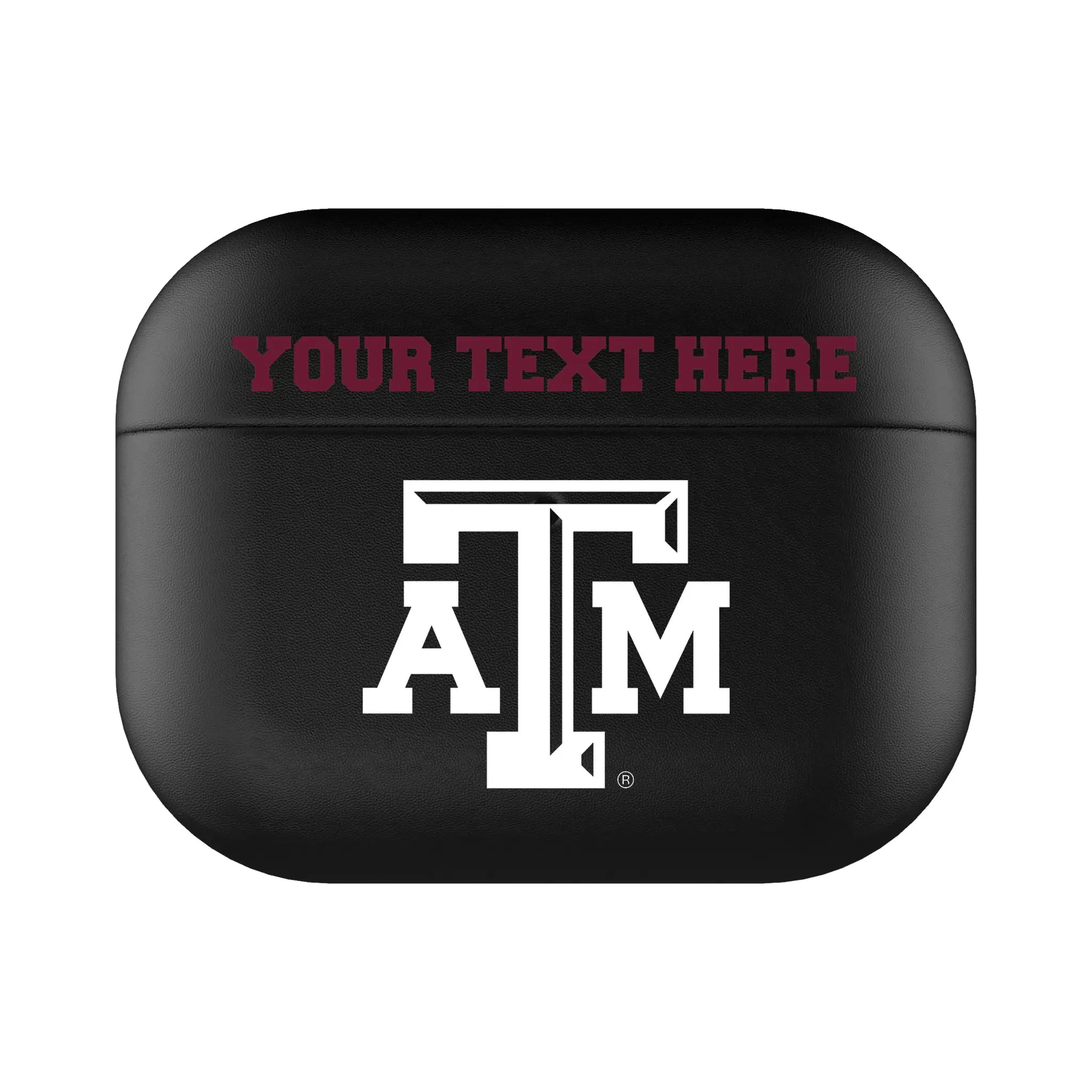 Texas A&M University Aggies Personalized Insignia AirPods AirPod Case Cover#Device_AirPods Pro 3