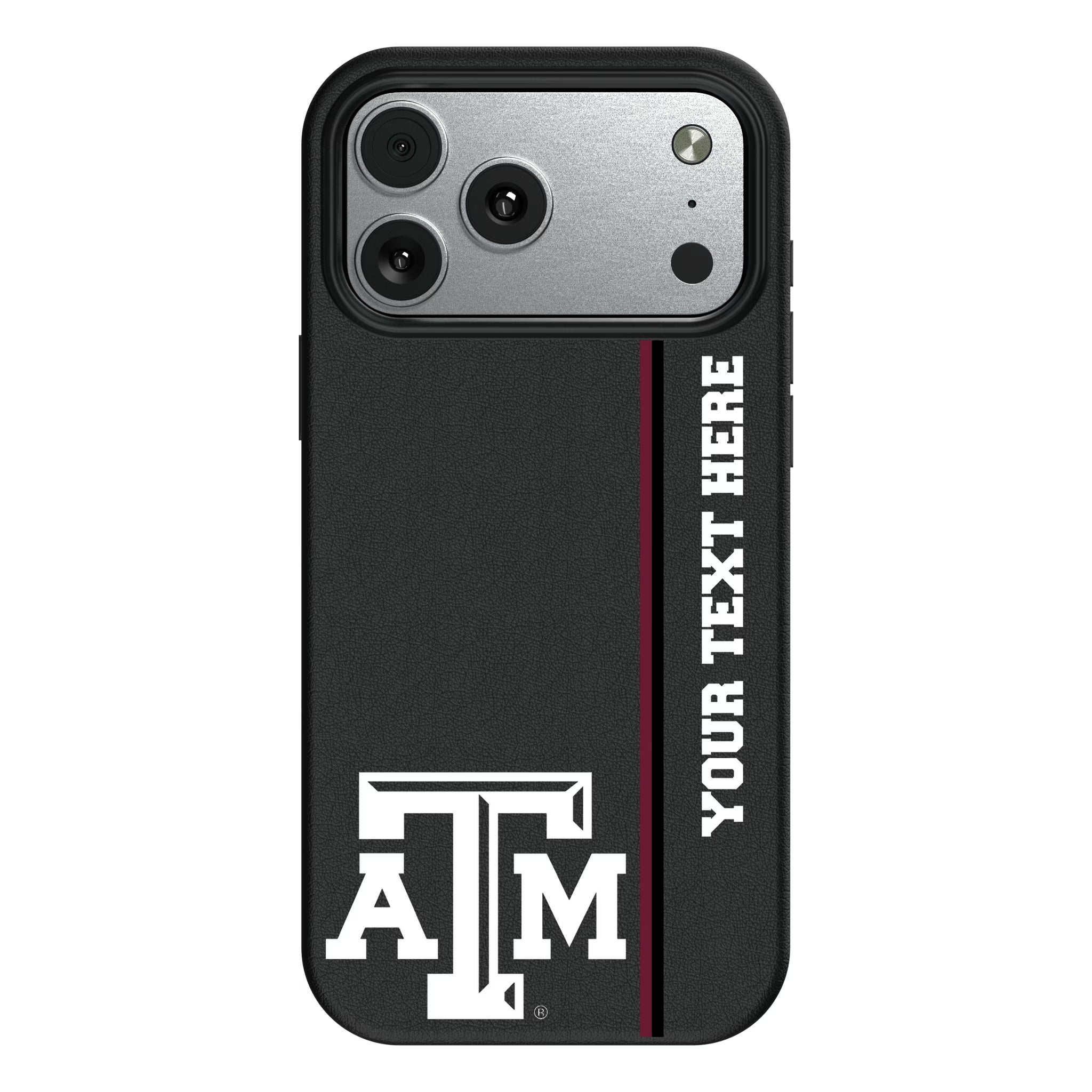 Texas A&M University Aggies Personalized Sidebard iPhone MagSafe Compatible Phone Case for Apple iPhone#Device_iPhone 17 Pro Max