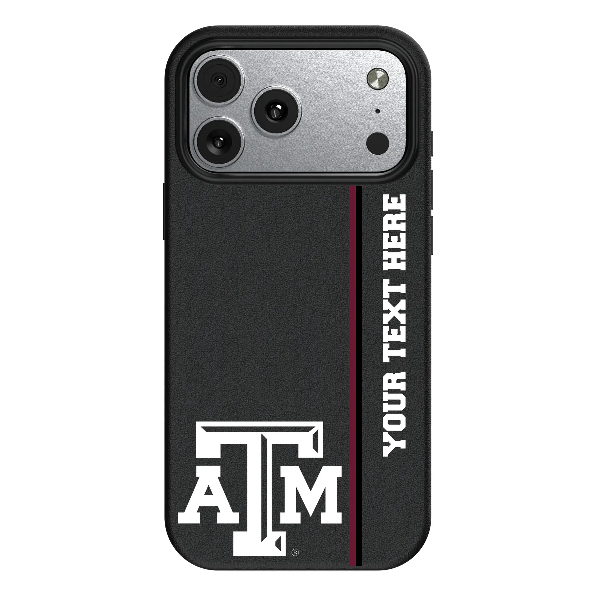 Texas A&M University Aggies Personalized Sidebard iPhone MagSafe Compatible Phone Case for Apple iPhone#Device_iPhone 17 Pro Max