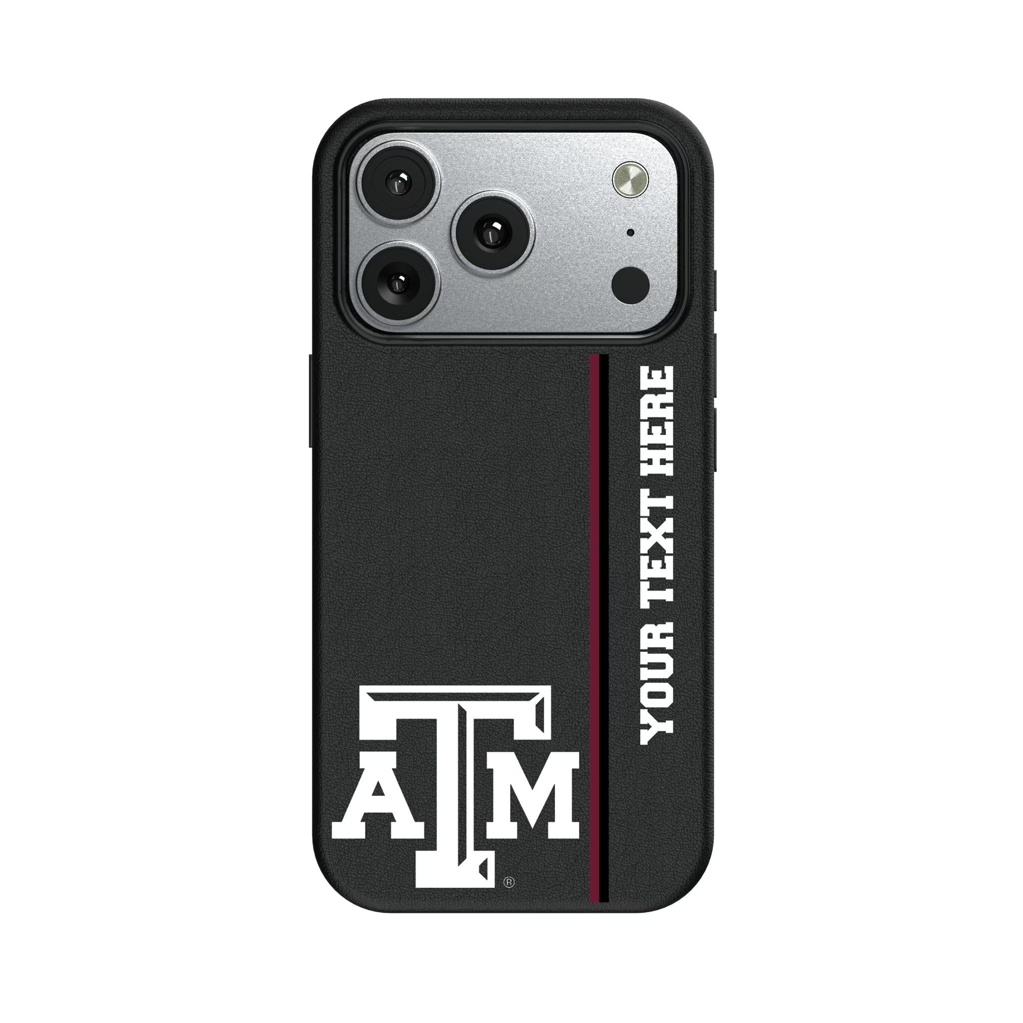 Texas A&M University Aggies Personalized Sidebard iPhone MagSafe Compatible Phone Case for Apple iPhone#Device_iPhone 17 Pro