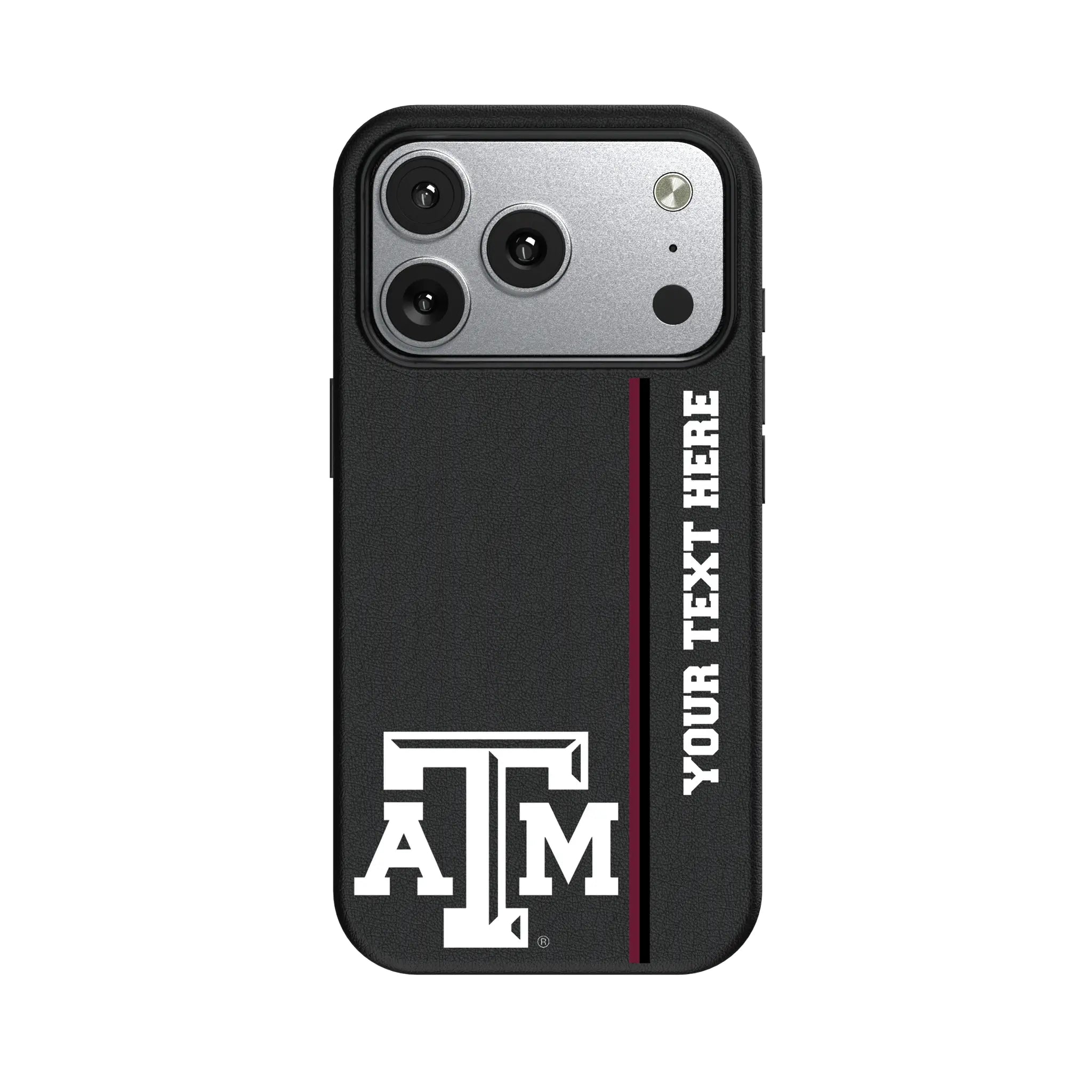 Texas A&M University Aggies Personalized Sidebard iPhone MagSafe Compatible Phone Case for Apple iPhone#Device_iPhone 17 Pro