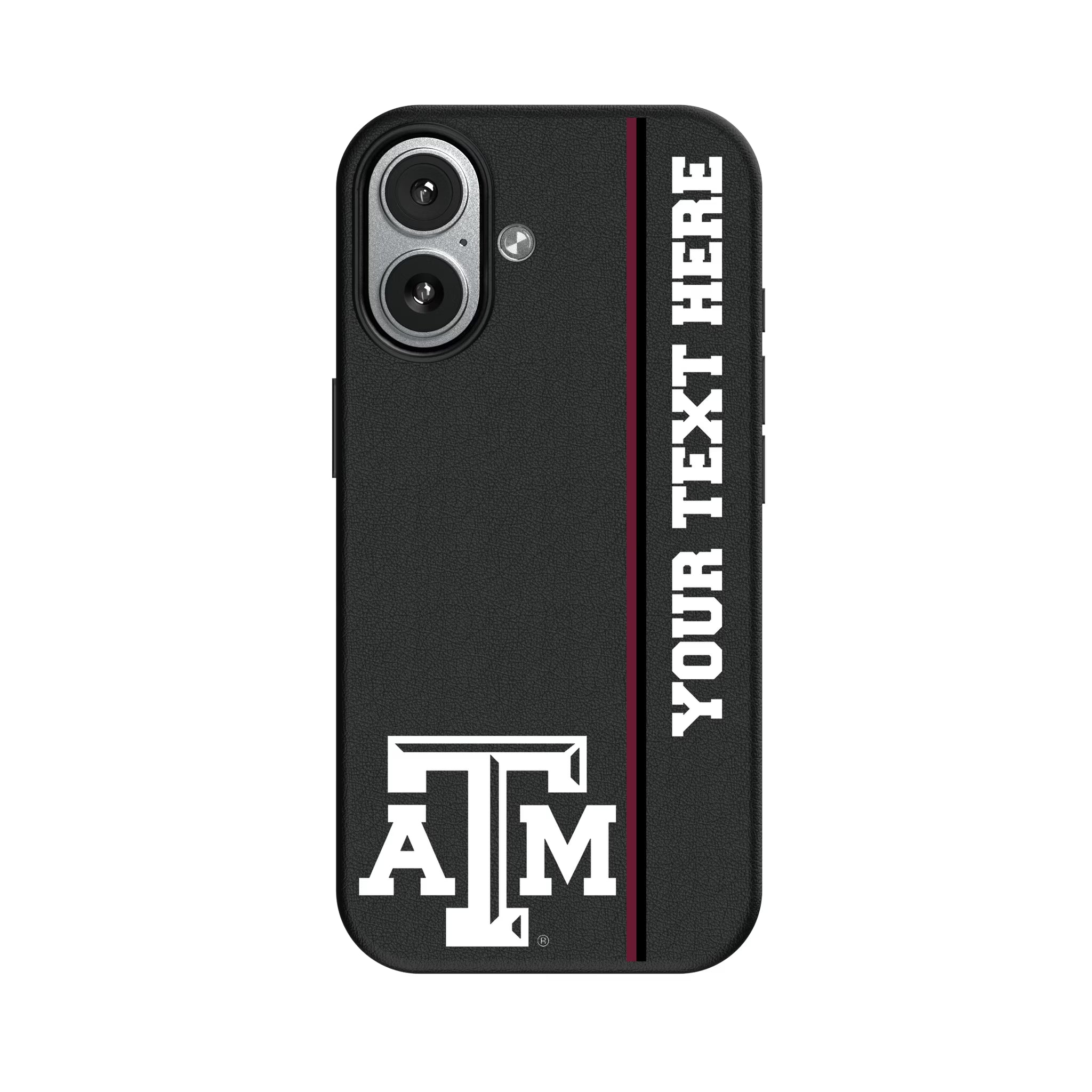 Texas A&M University Aggies Personalized Sidebard iPhone MagSafe Compatible Phone Case for Apple iPhone#Device_iPhone 17