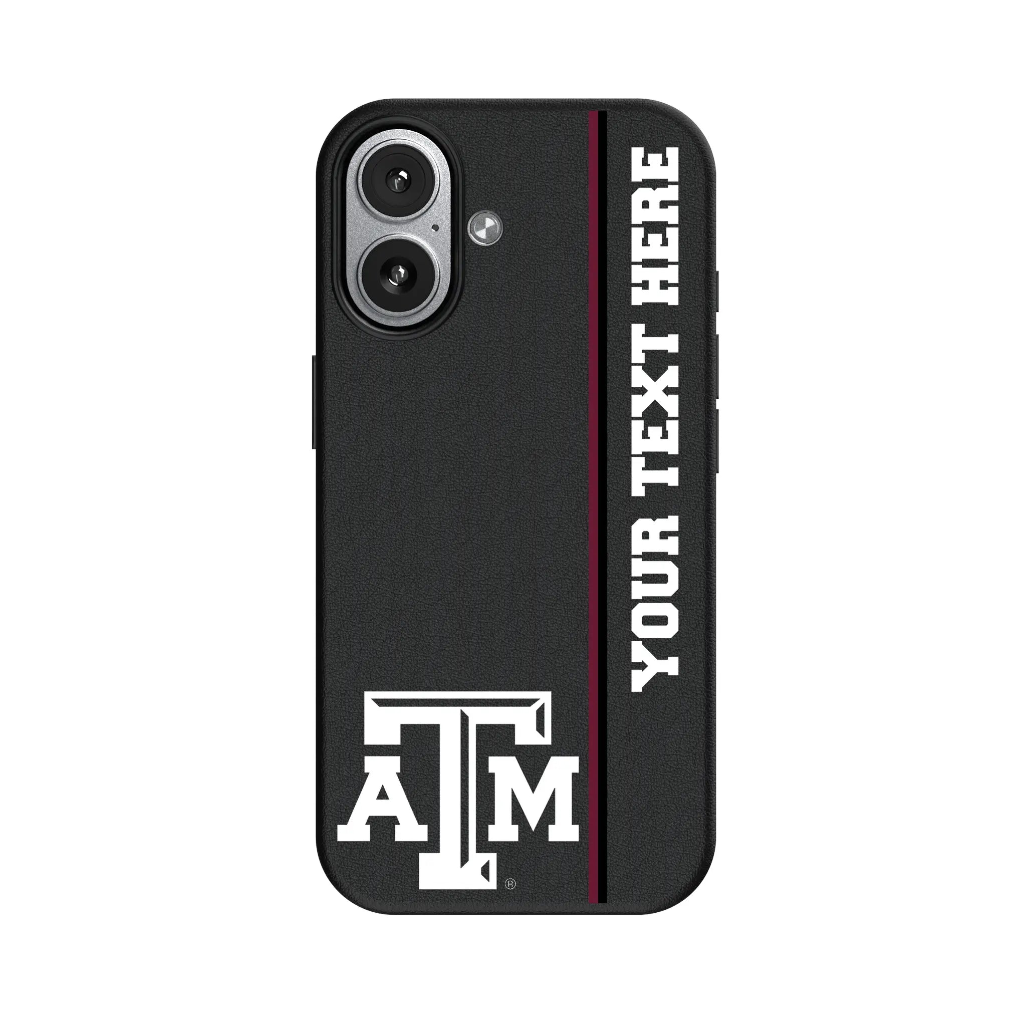 Texas A&M University Aggies Personalized Sidebard iPhone MagSafe Compatible Phone Case for Apple iPhone#Device_iPhone 17