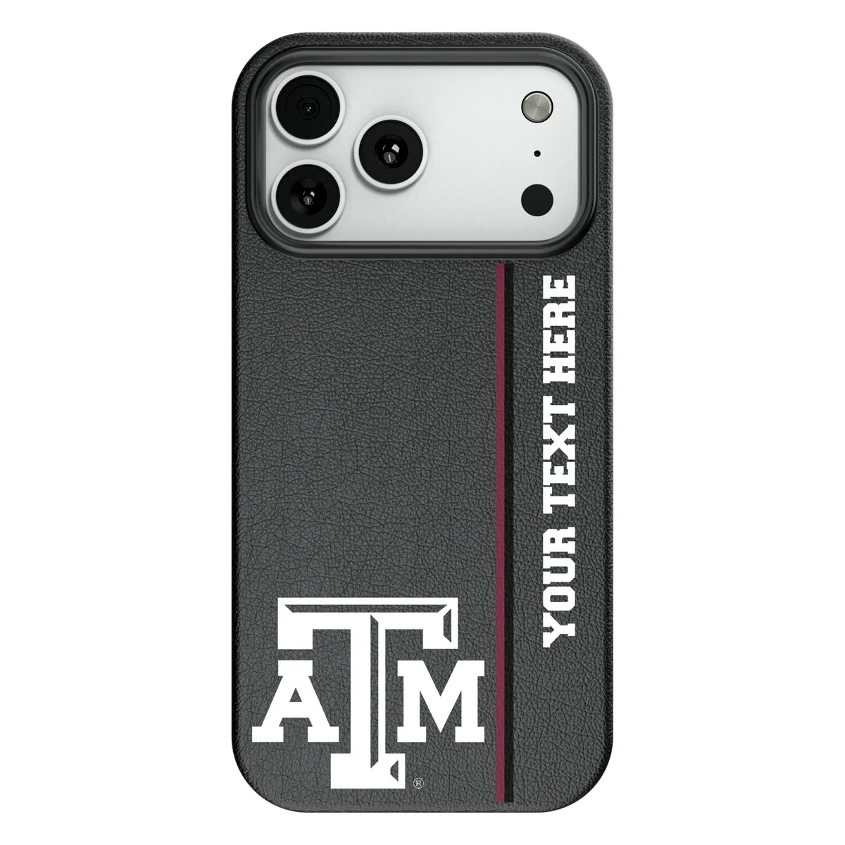 Texas A&M University Aggies Personalized Sidebard MagSafe Compatible Phone Case for Apple iPhone