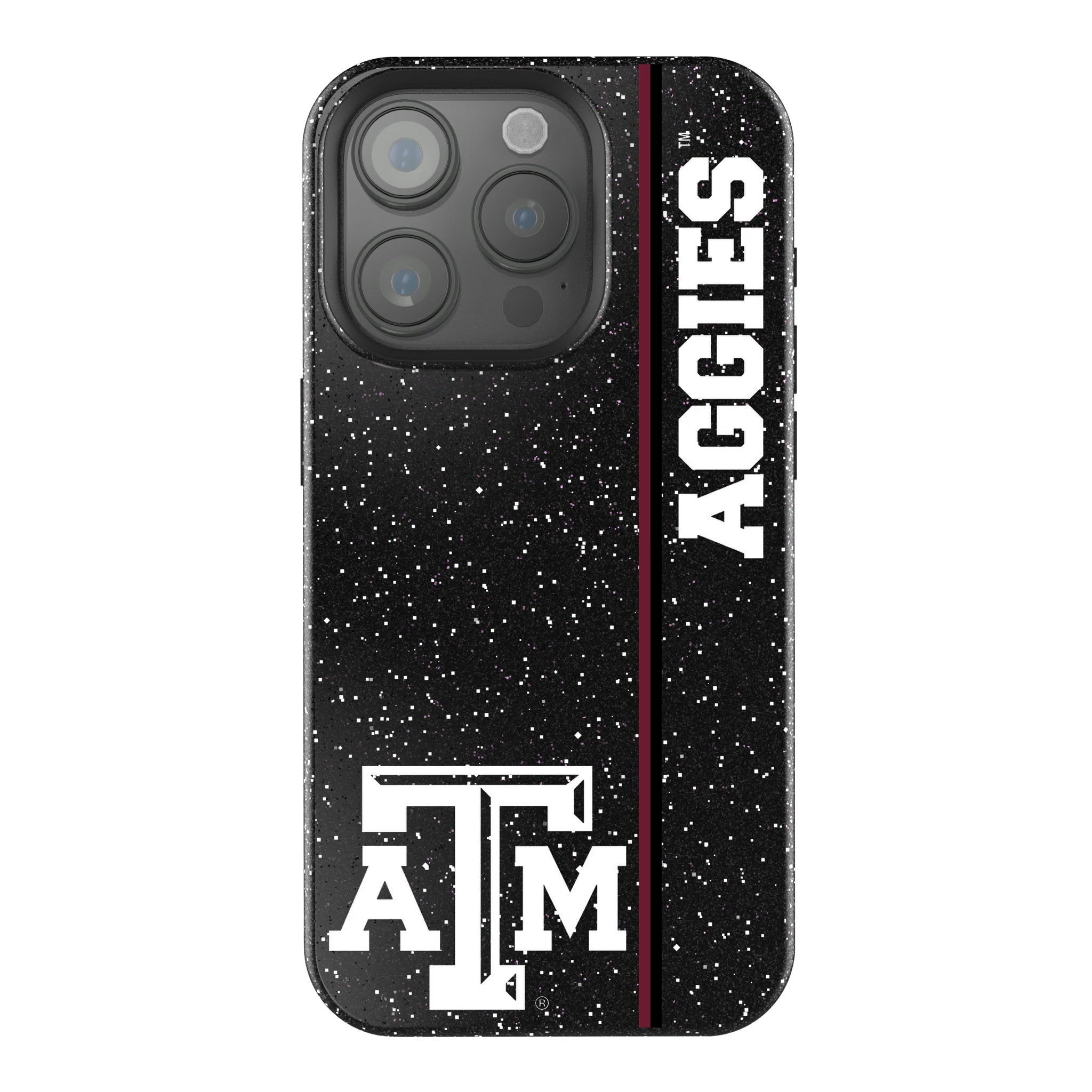 Texas A&M University Aggies Sidebar iPhone Bling Phone Case for Apple iPhone