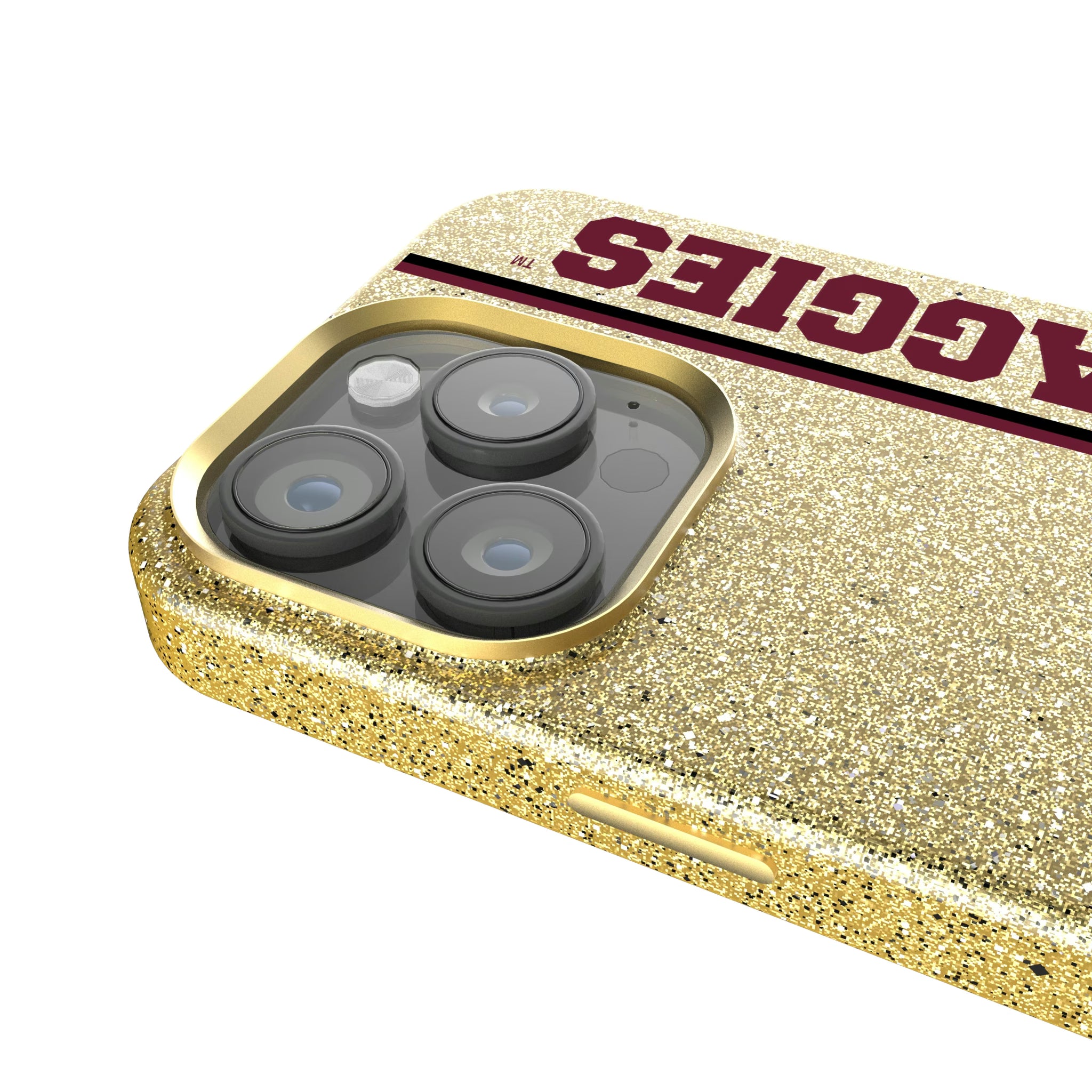 Texas A&M University Aggies Sidebar iPhone Bling Phone Case for Apple iPhone - Detail