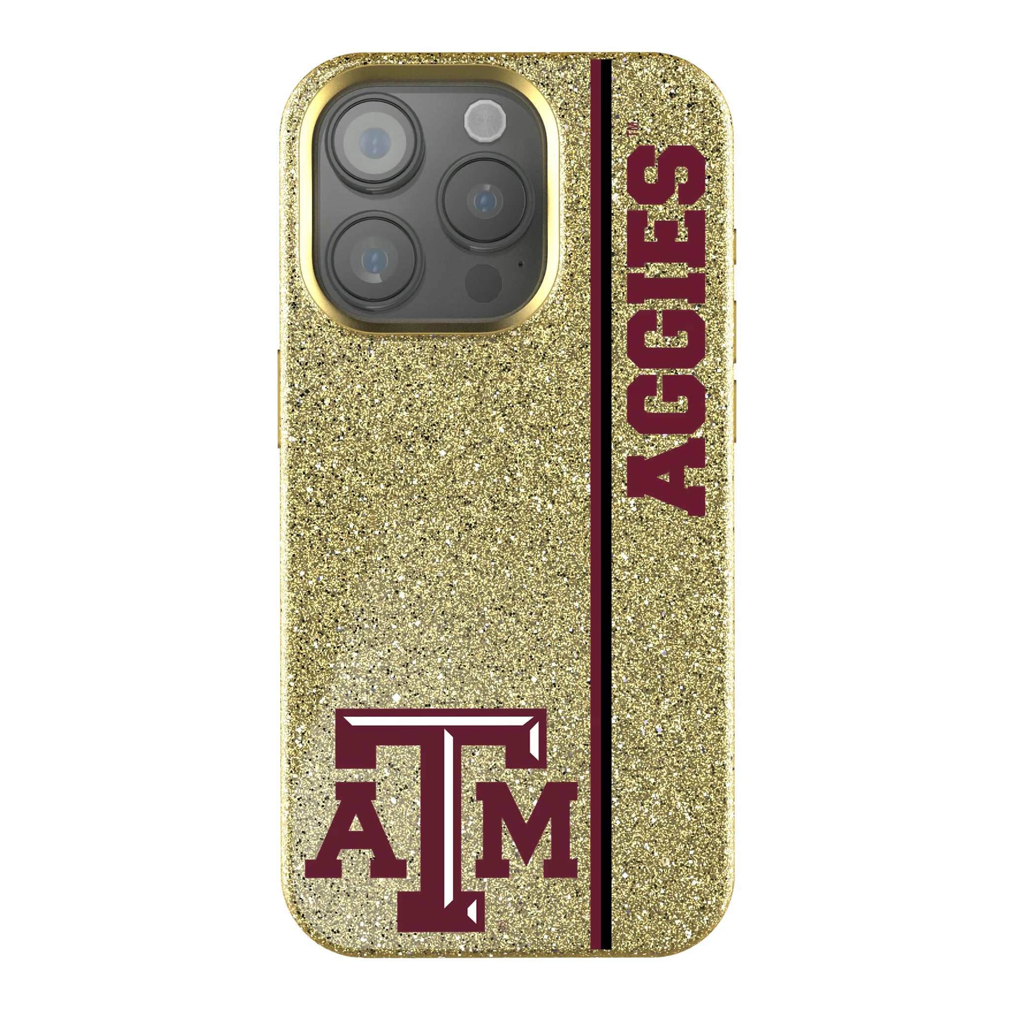 Texas A&M University Aggies Sidebar iPhone Bling Phone Case for Apple iPhone