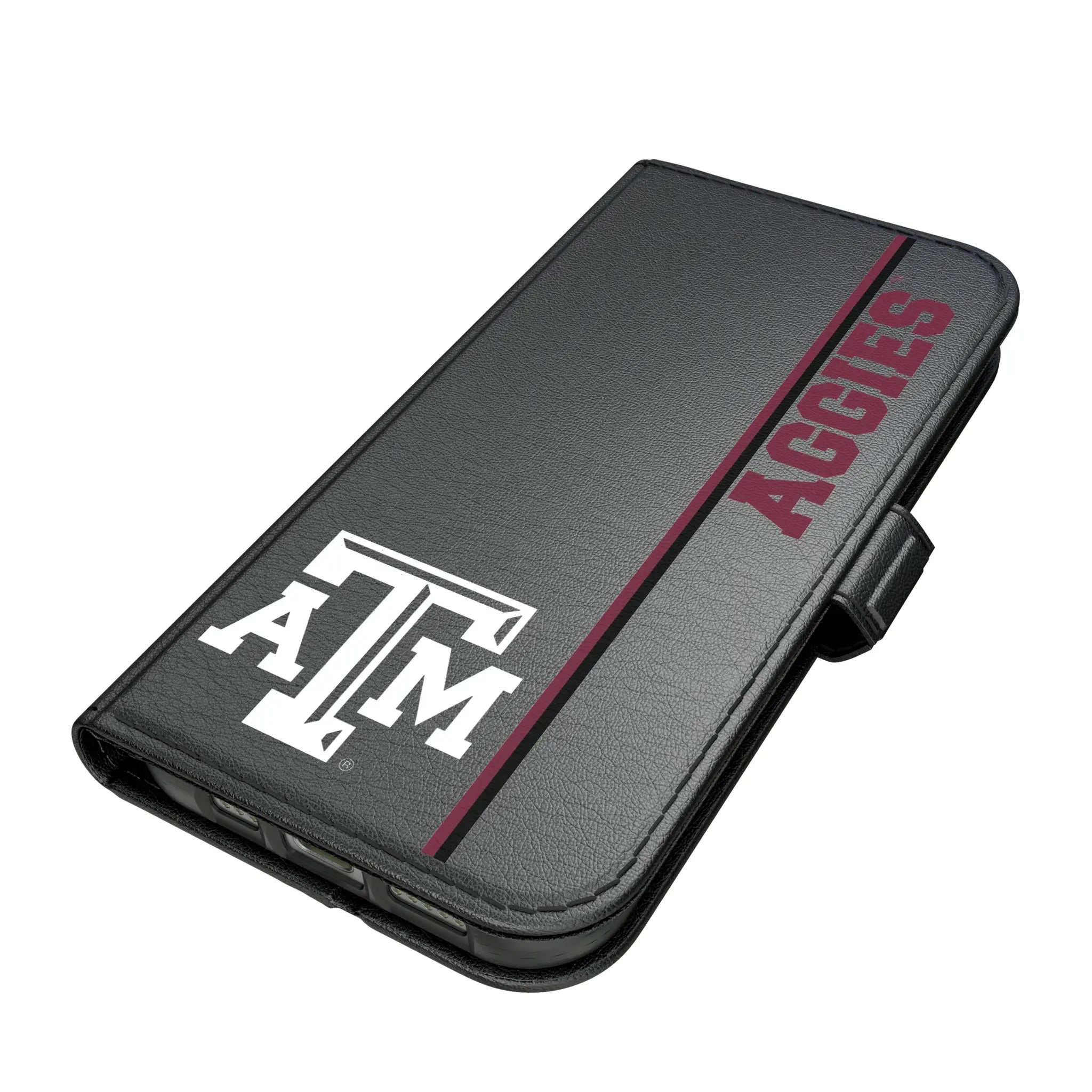 Texas A&M University Aggies Sidebar iPhone Folio Phone Case for Apple iPhone#Device_iPhone 17