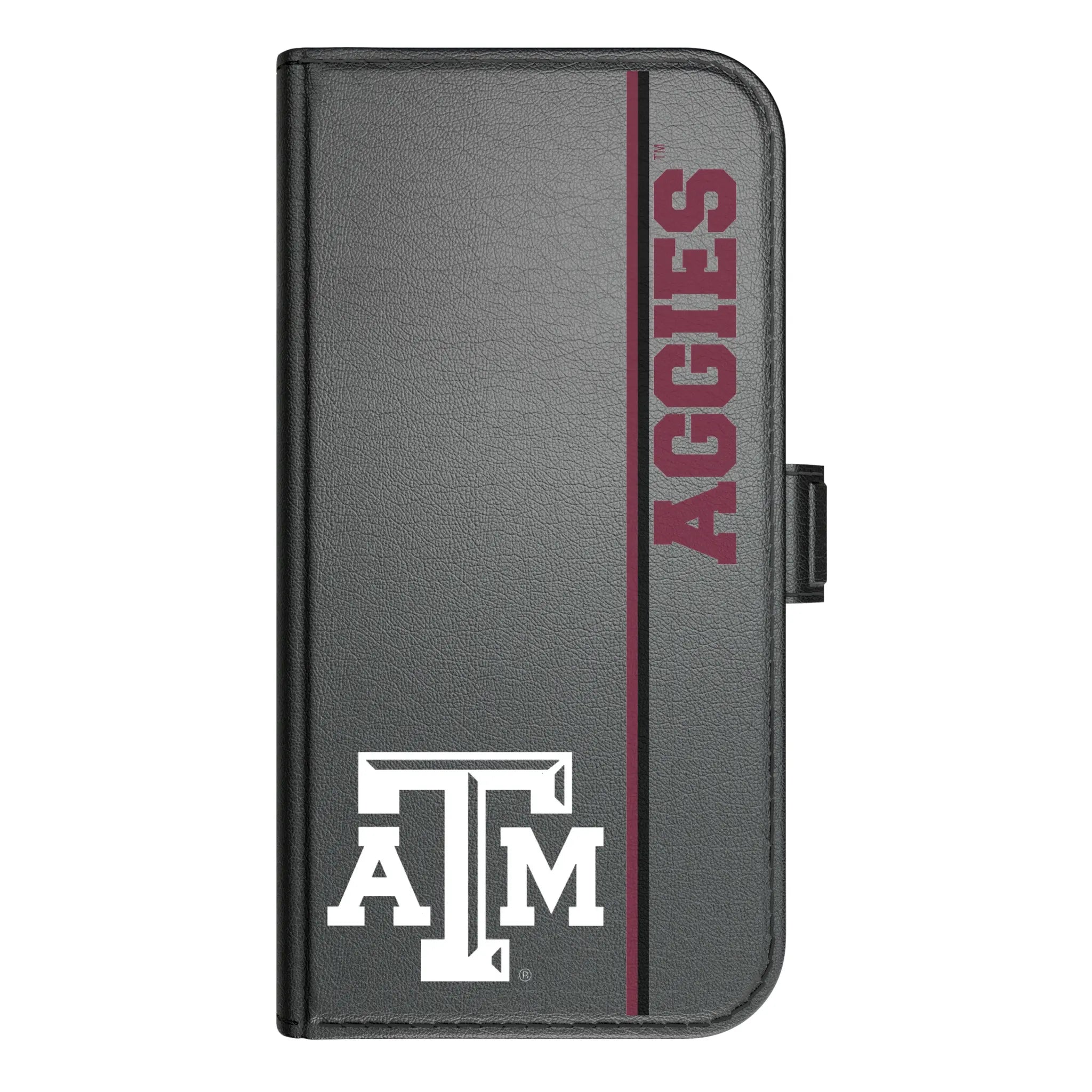 Texas A&M University Aggies Sidebar iPhone Folio Phone Case for Apple iPhone#Device_iPhone 17