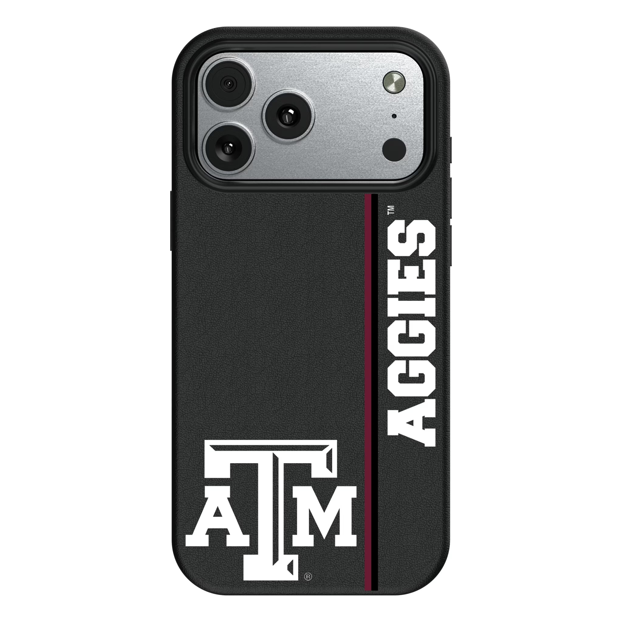 Texas A&M University Aggies Sidebar iPhone MagSafe Compatible Phone Case for Apple iPhone#Device_iPhone 17 Pro Max