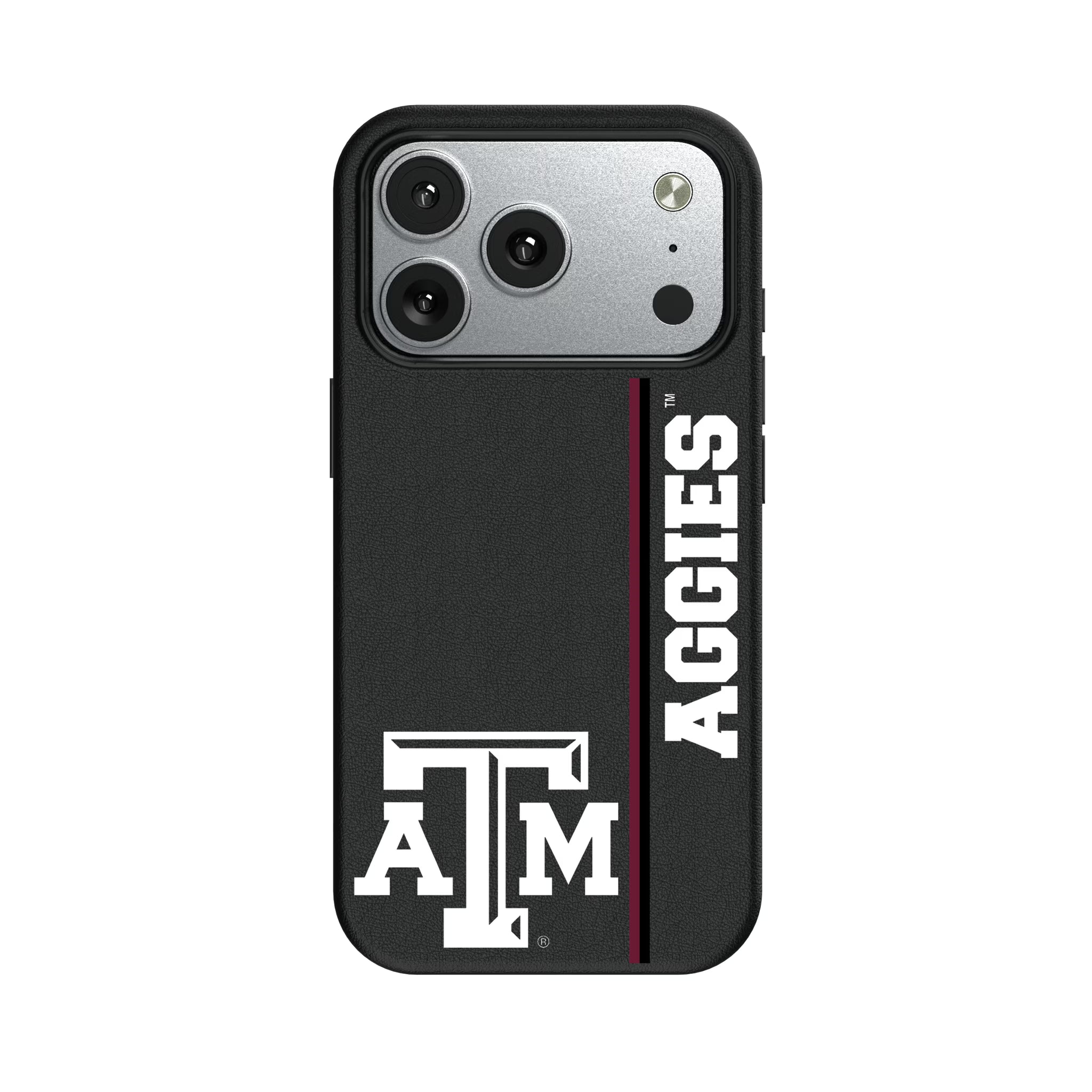 Texas A&M University Aggies Sidebar iPhone MagSafe Compatible Phone Case for Apple iPhone#Device_iPhone 17 Pro
