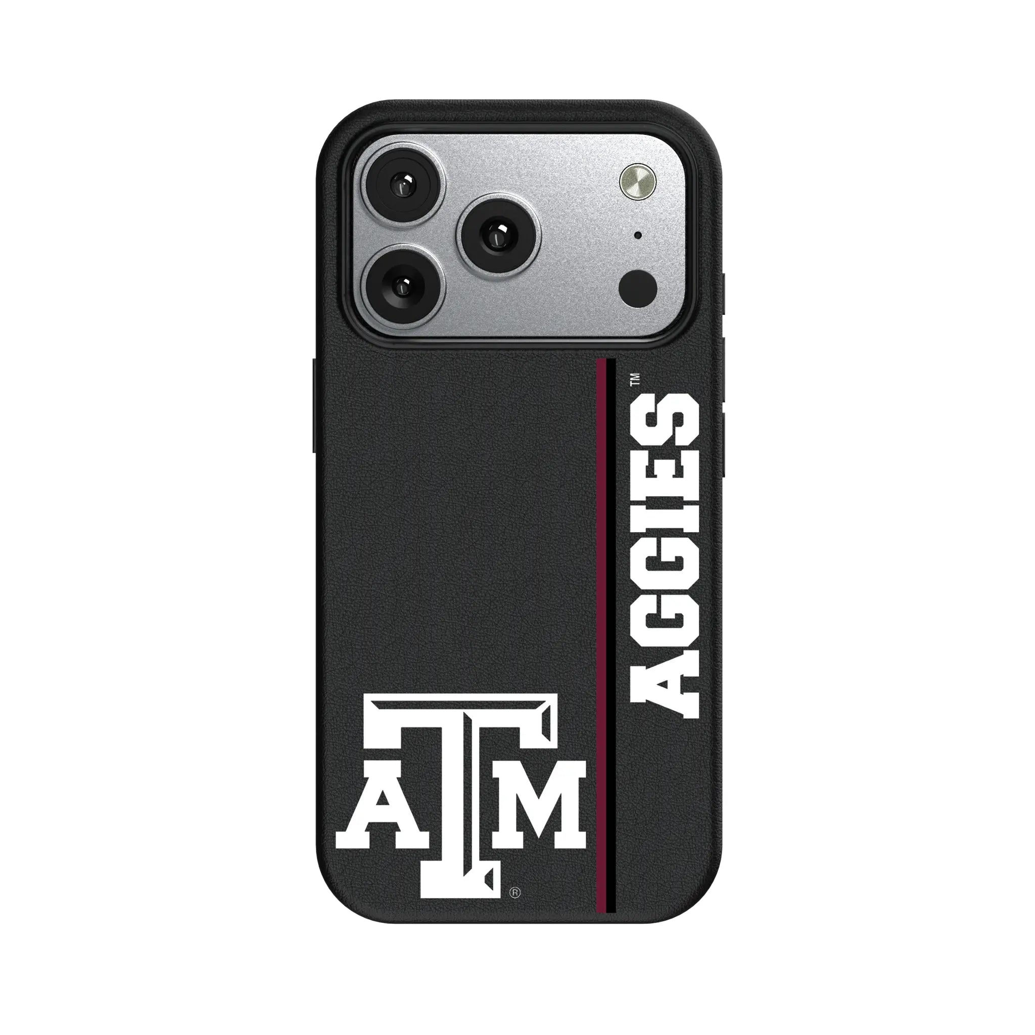 Texas A&M University Aggies Sidebar iPhone MagSafe Compatible Phone Case for Apple iPhone#Device_iPhone 17 Pro