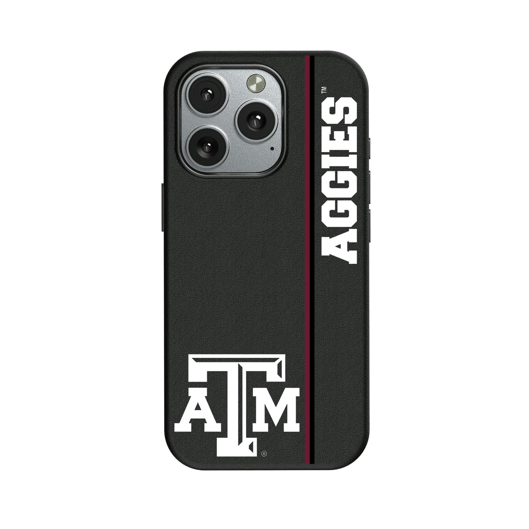 Texas A&M University Aggies Sidebar iPhone MagSafe Compatible Phone Case for Apple iPhone
