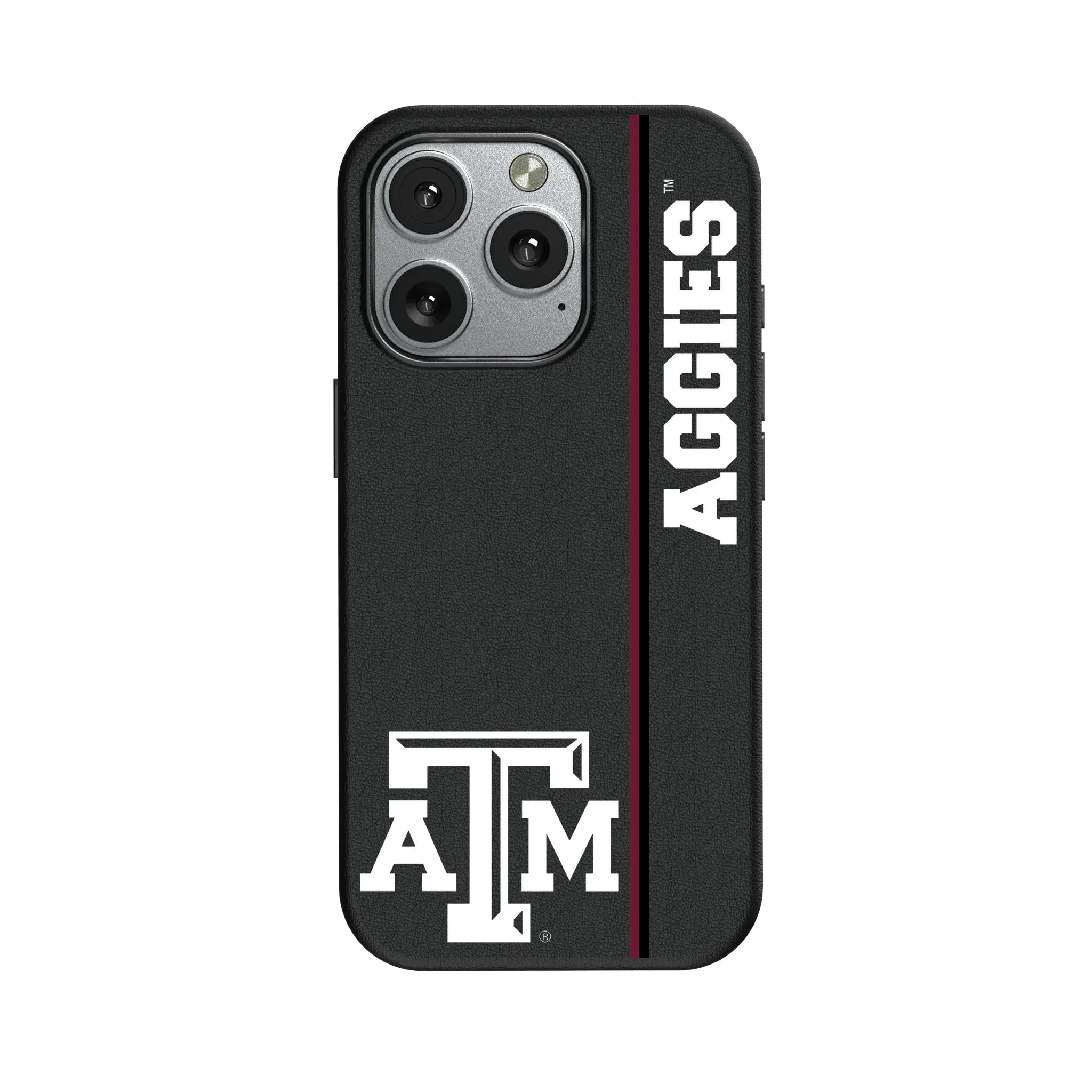 Texas A&M University Aggies Sidebar iPhone MagSafe Compatible Phone Case for Apple iPhone