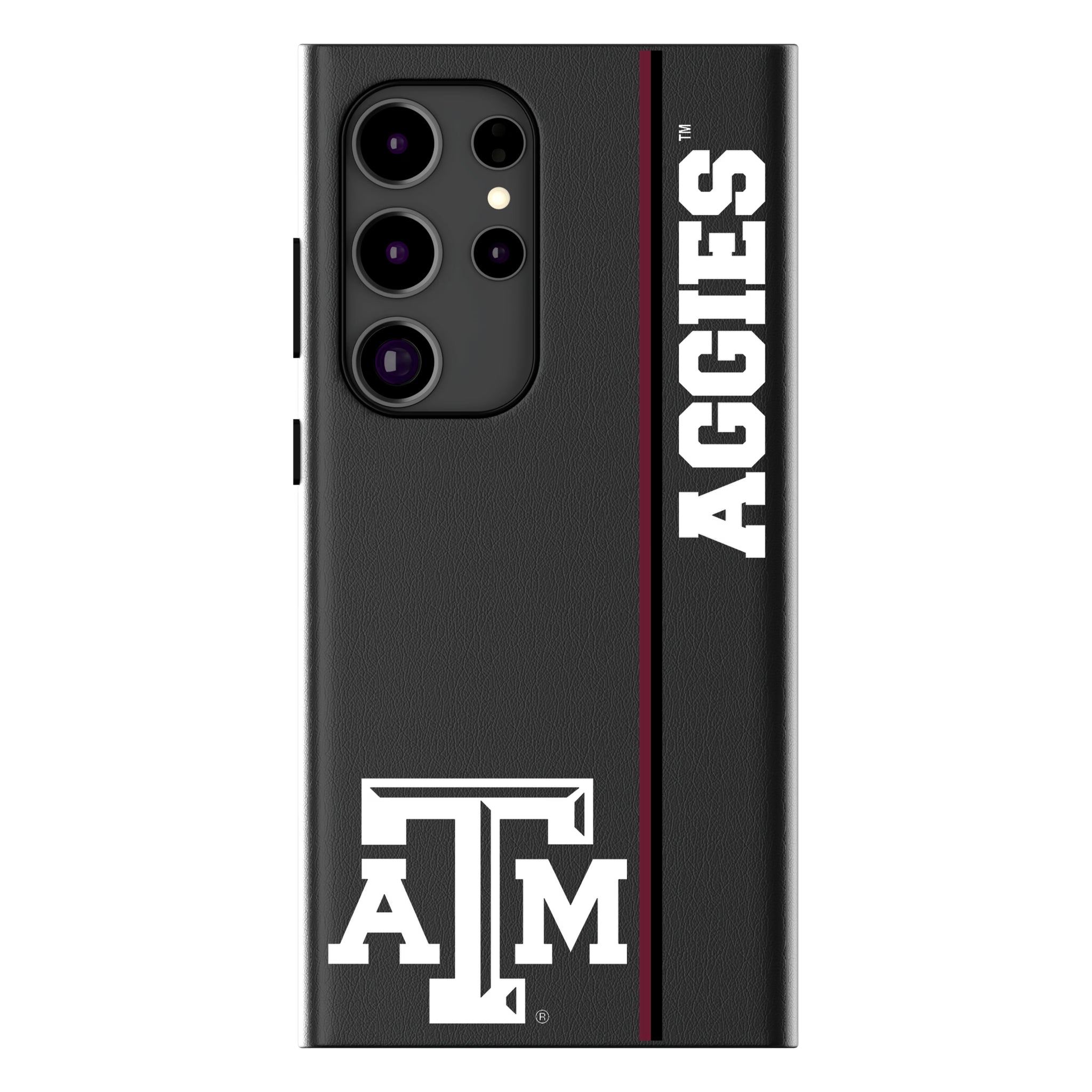 Texas A&M University Aggies Sidebar Galaxy MagSafe Compatible Phone Case for Samsung Galaxy