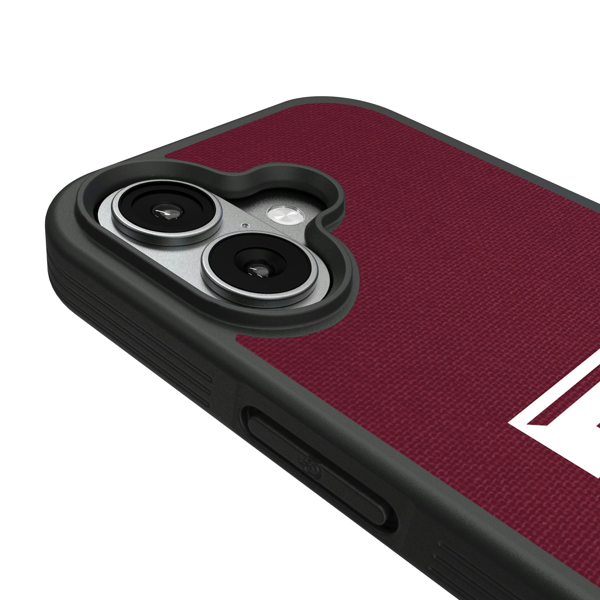 Texas A&M University Aggies Solid iPhone Bump Phone Case for Apple iPhone - Detail#Device_iPhone 17