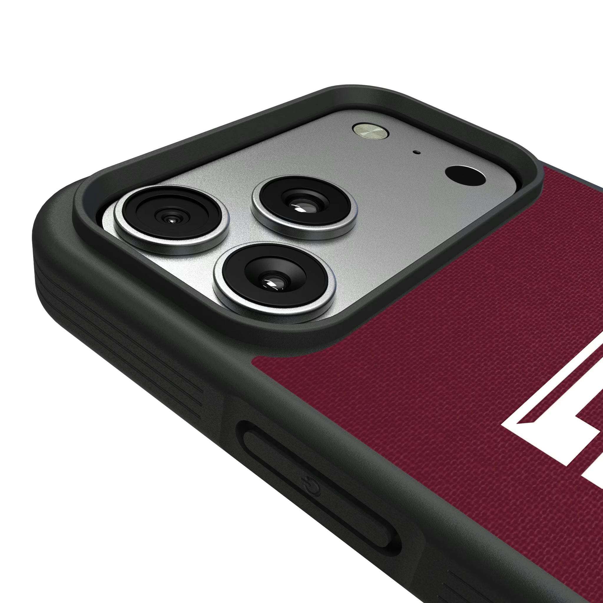 Texas A&M University Aggies Solid iPhone Bump Phone Case for Apple iPhone - Detail#Device_iPhone 17 Pro Max