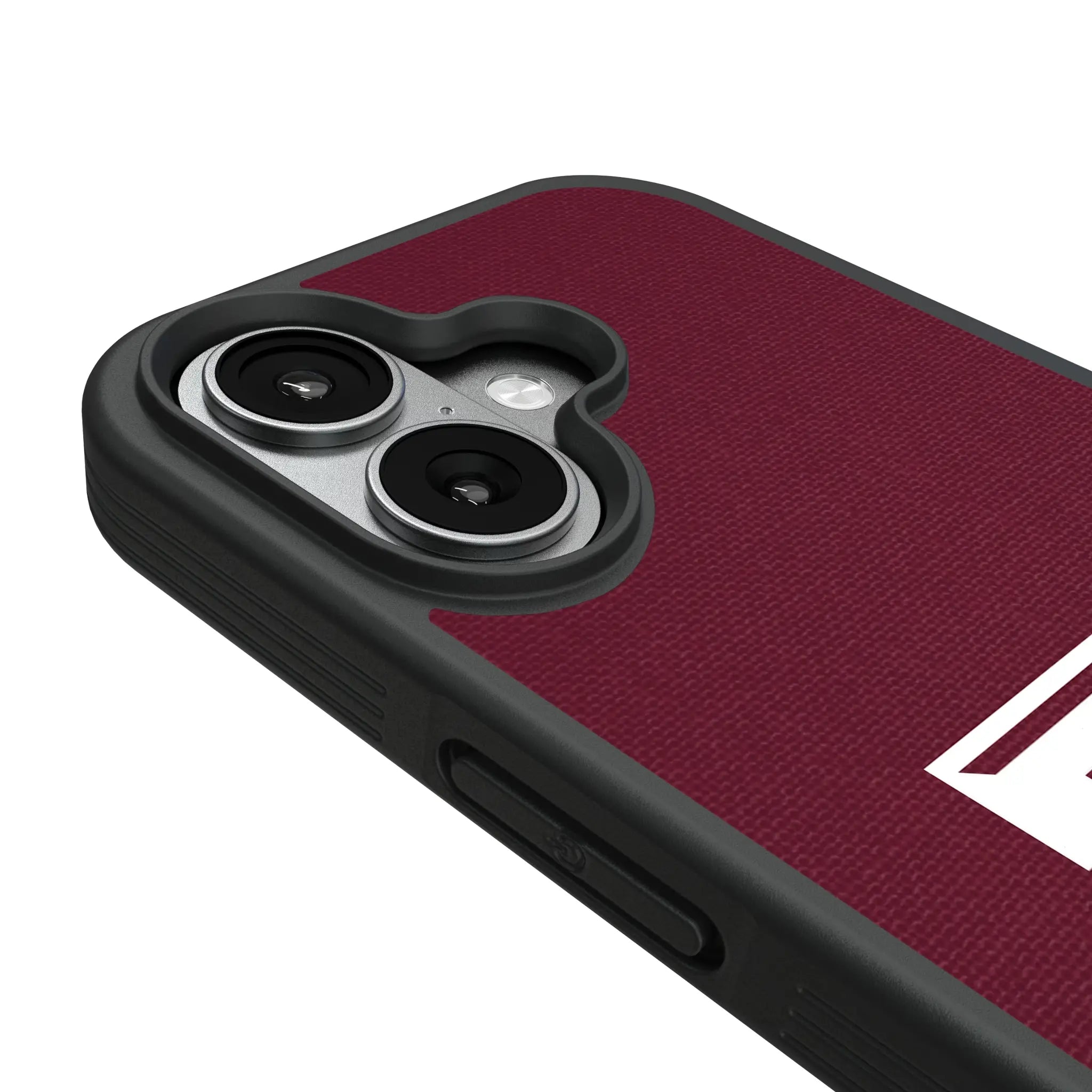 Texas A&M University Aggies Solid iPhone Bump Phone Case for Apple iPhone - Detail#Device_iPhone 17