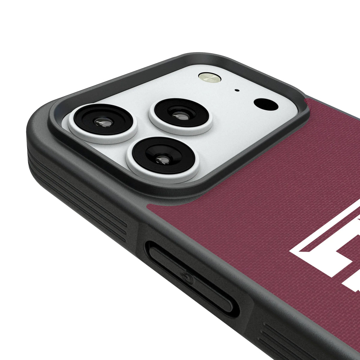 Texas A&M University Aggies Solid iPhone Bump Phone Case for Apple iPhone - Detail#Device_iPhone 18 Pro