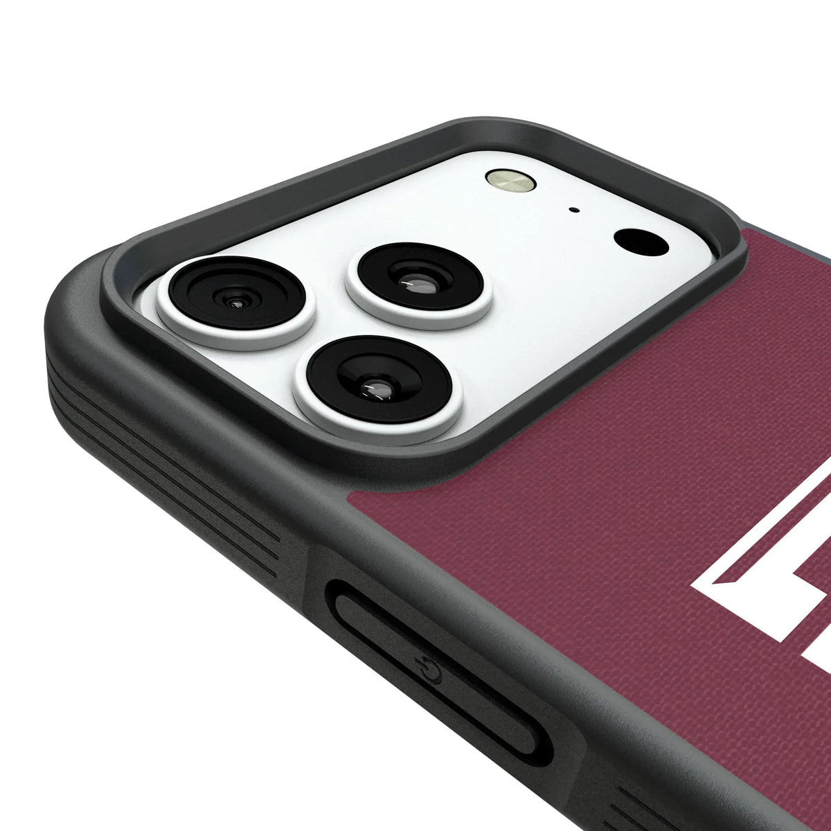 Texas A&M University Aggies Solid iPhone Bump Phone Case for Apple iPhone - Detail#Device_iPhone 18 Pro Max