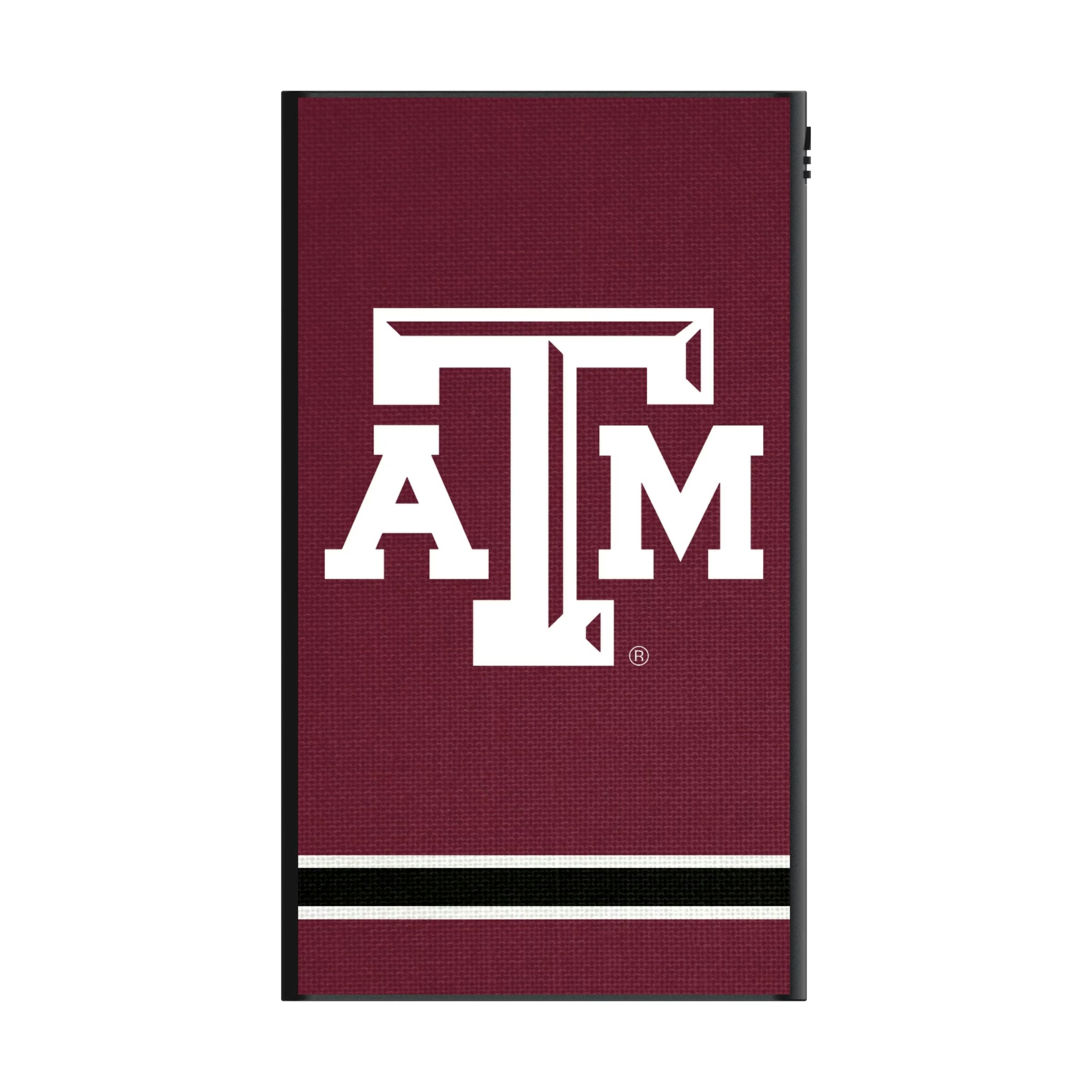 Texas A&M University Aggies Stripe 5000mAh Flat Powerbank