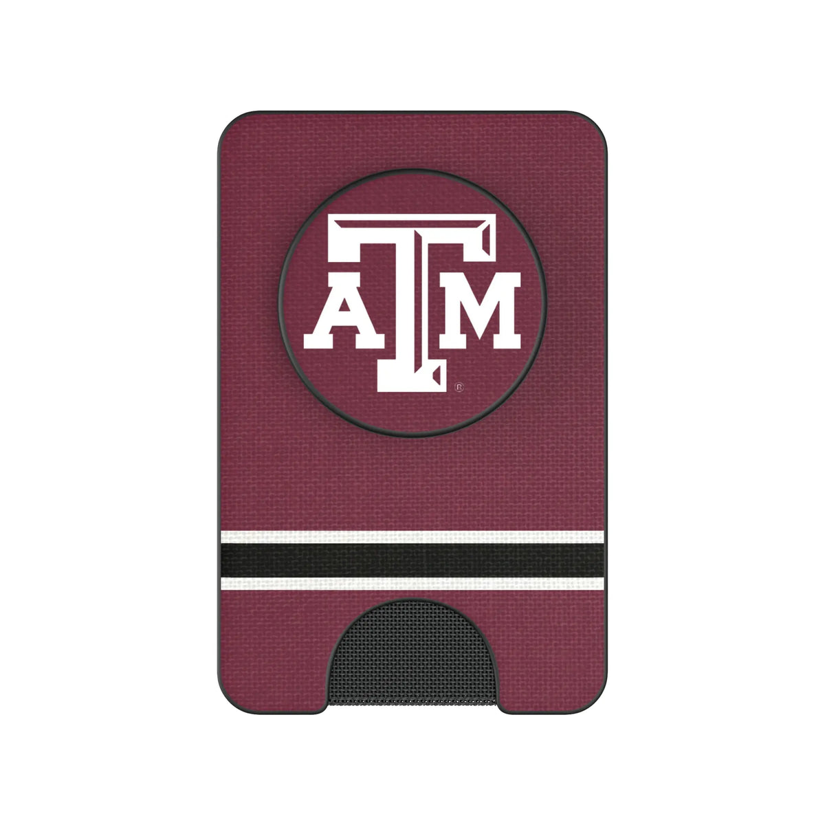 Texas A&M University Aggies Stripe Popsockets Wallet Magnetic