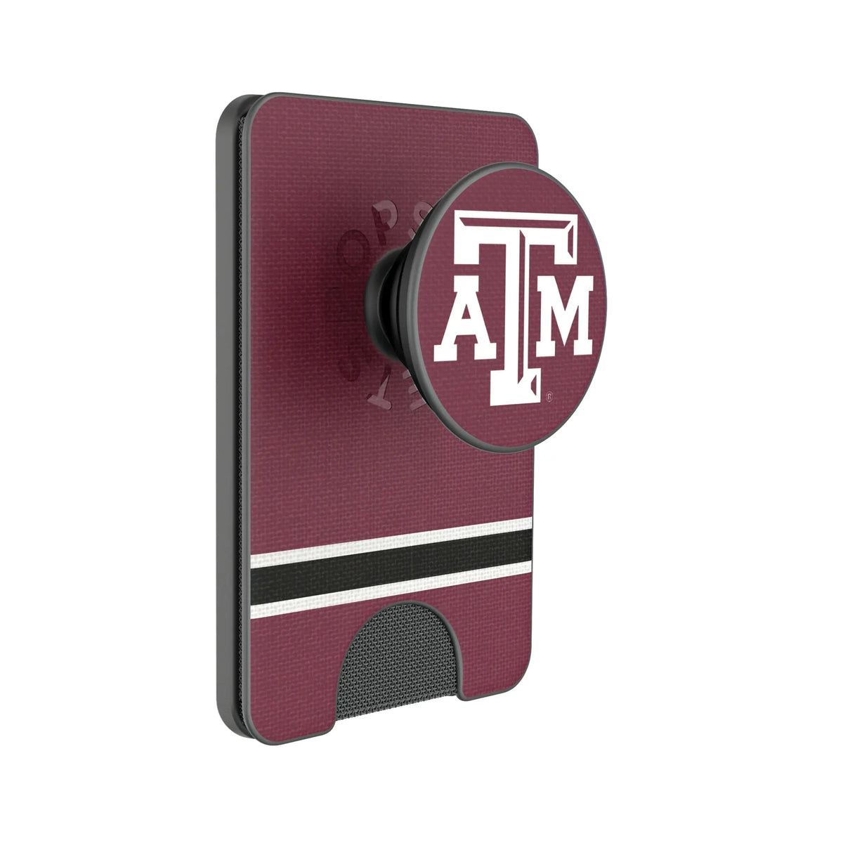 Texas A&M University Aggies Stripe Popsockets Wallet Magnetic