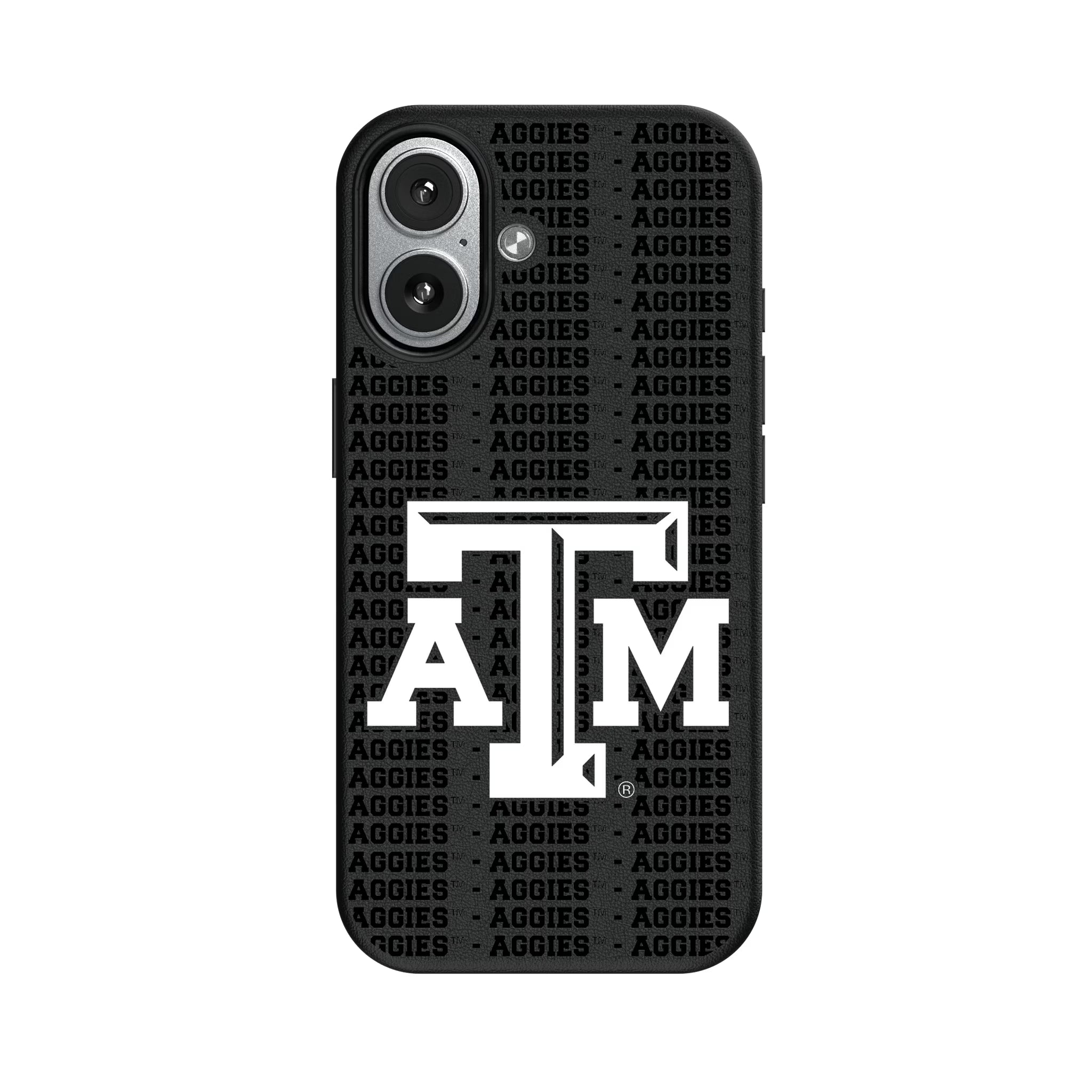Texas A&M University Aggies Text Backdrop iPhone MagSafe Compatible Phone Case for Apple iPhone#Device_iPhone 17