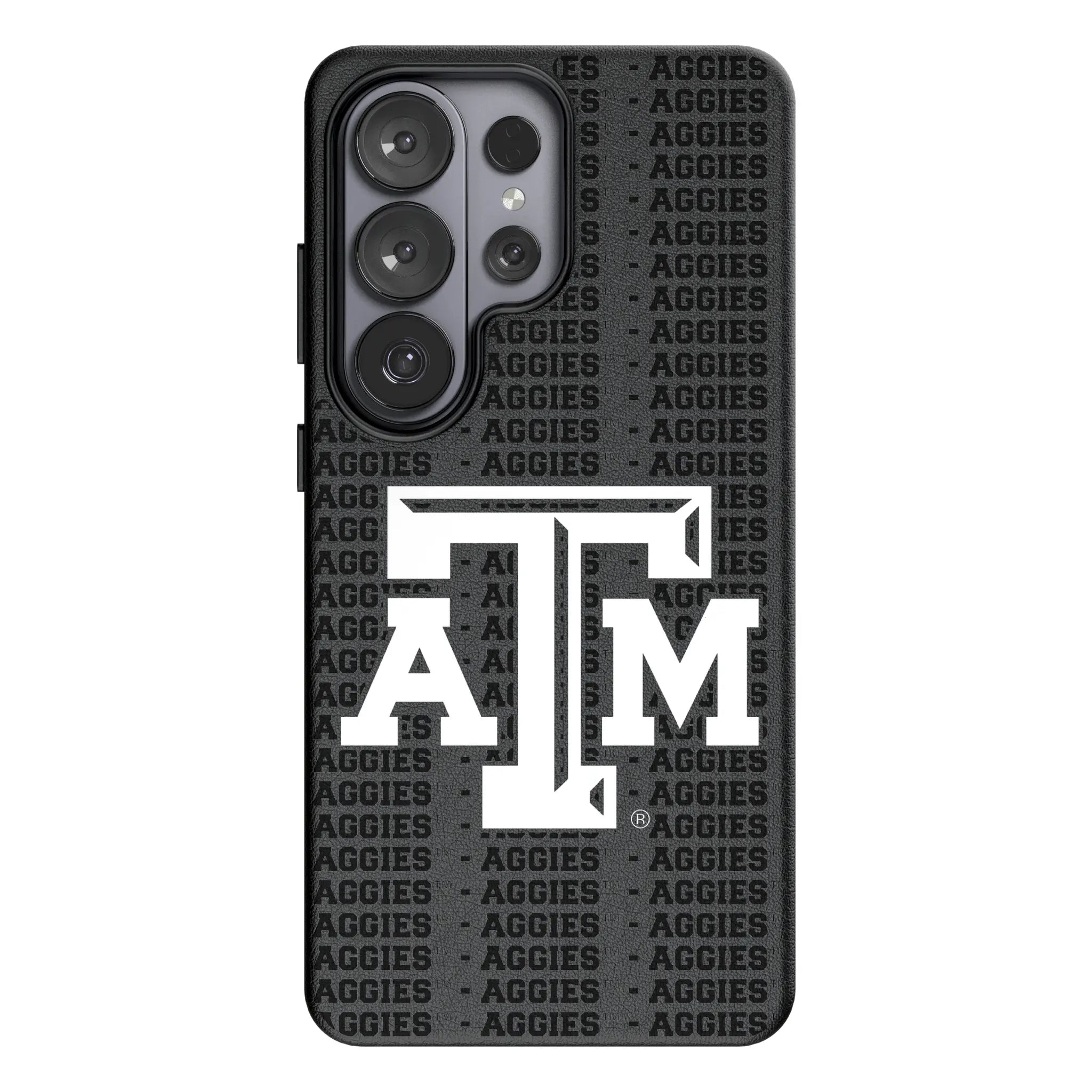 Texas A&M University Aggies Text Backdrop Galaxy MagSafe Compatible Phone Case for Samsung Galaxy#Device_Galaxy S26 Ultra