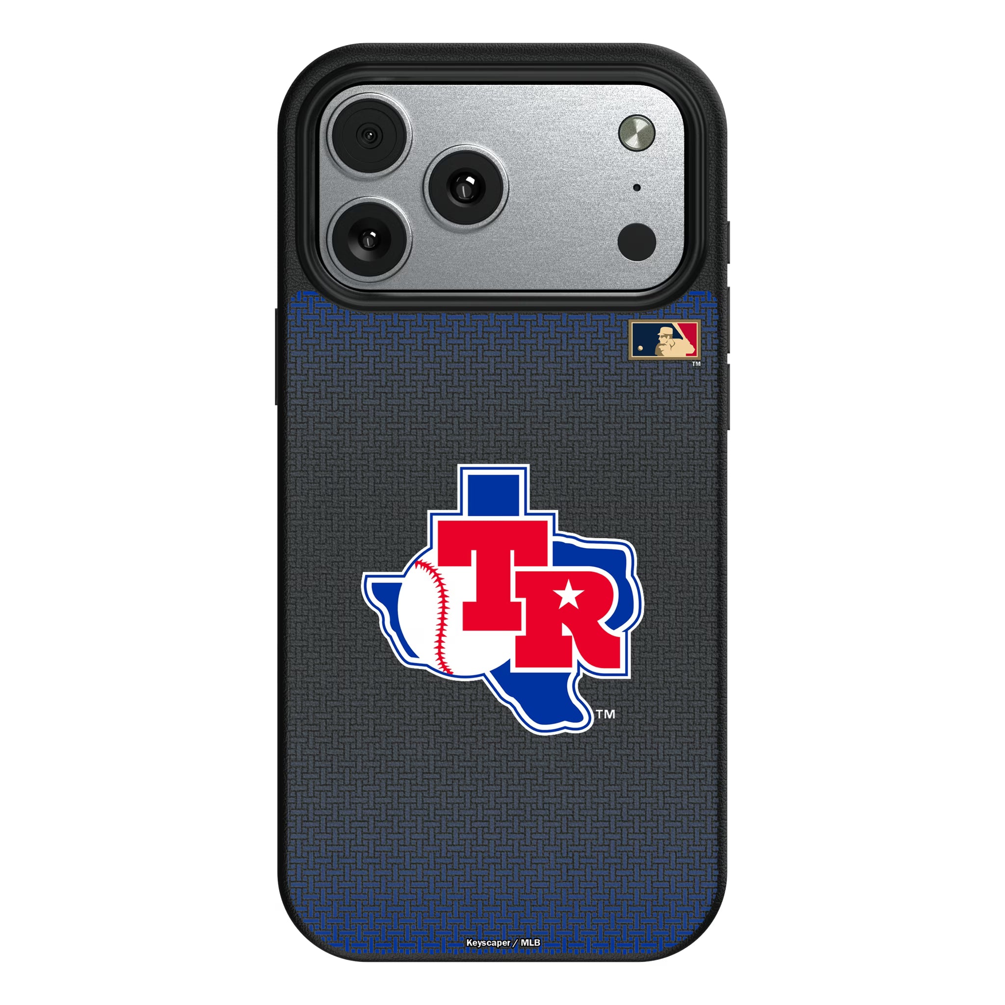 Texas Rangers 1981-1983 - Cooperstown Collection Linen iPhone MagSafe Compatible Phone Case for Apple iPhone#Device_iPhone 17 Pro Max